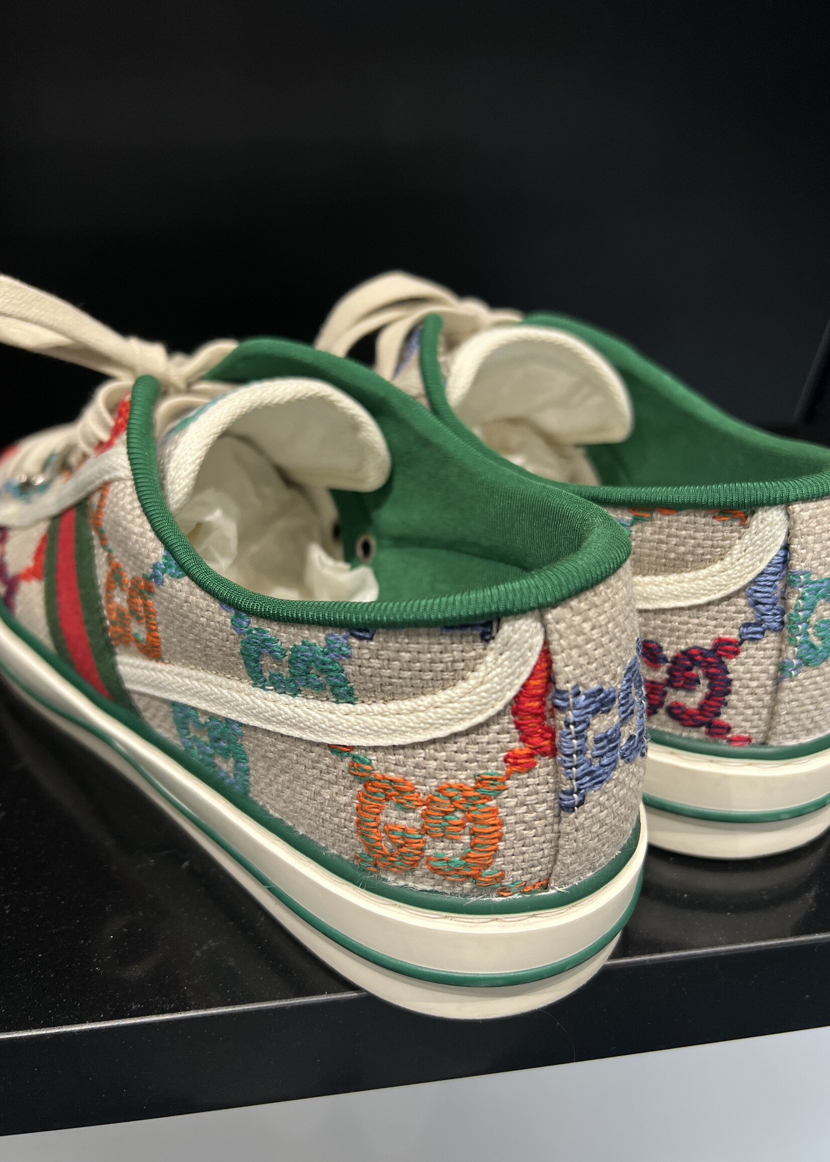 Gucci Gucci 1977 Tennis Multicolor Sneaker - 7 M/ 9 W