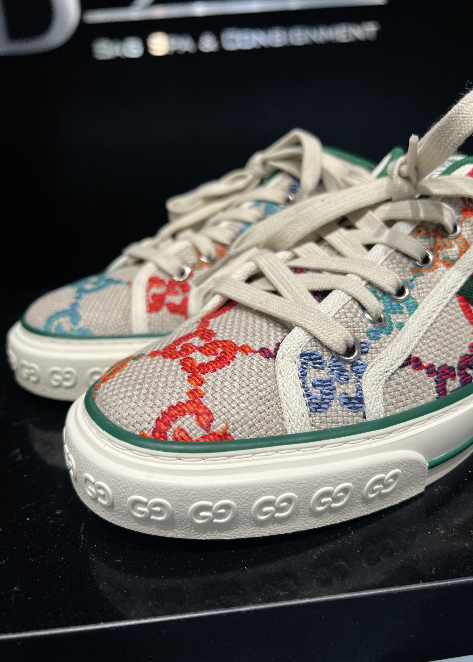 Gucci Gucci 1977 Tennis Multicolor Sneaker - 7 M/ 9 W