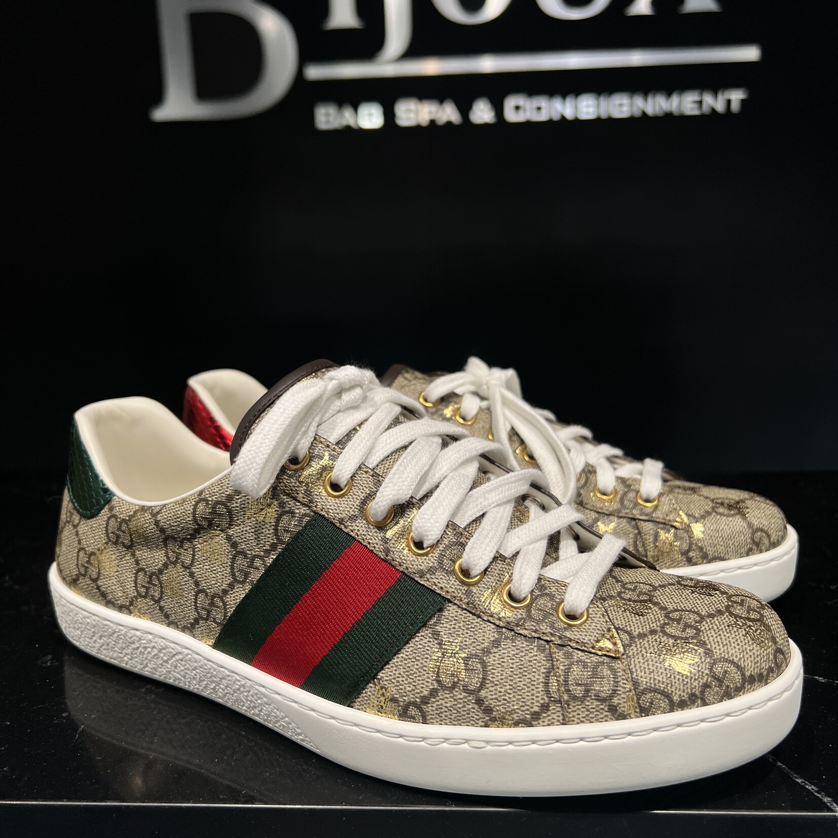 Gucci Gucci Ace Bee Sneaker 7 M/ 9 W