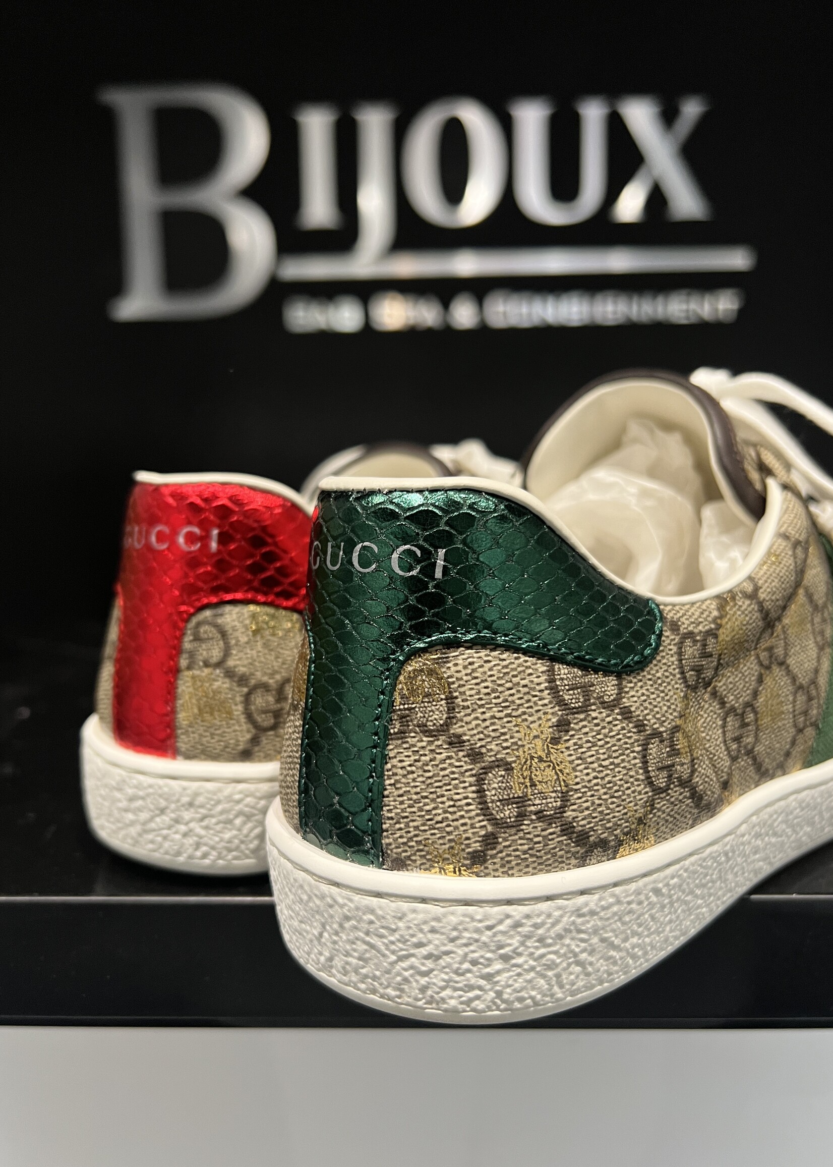 Gucci SOLD - Gucci Ace Bee Sneaker 7 M/ 9 W