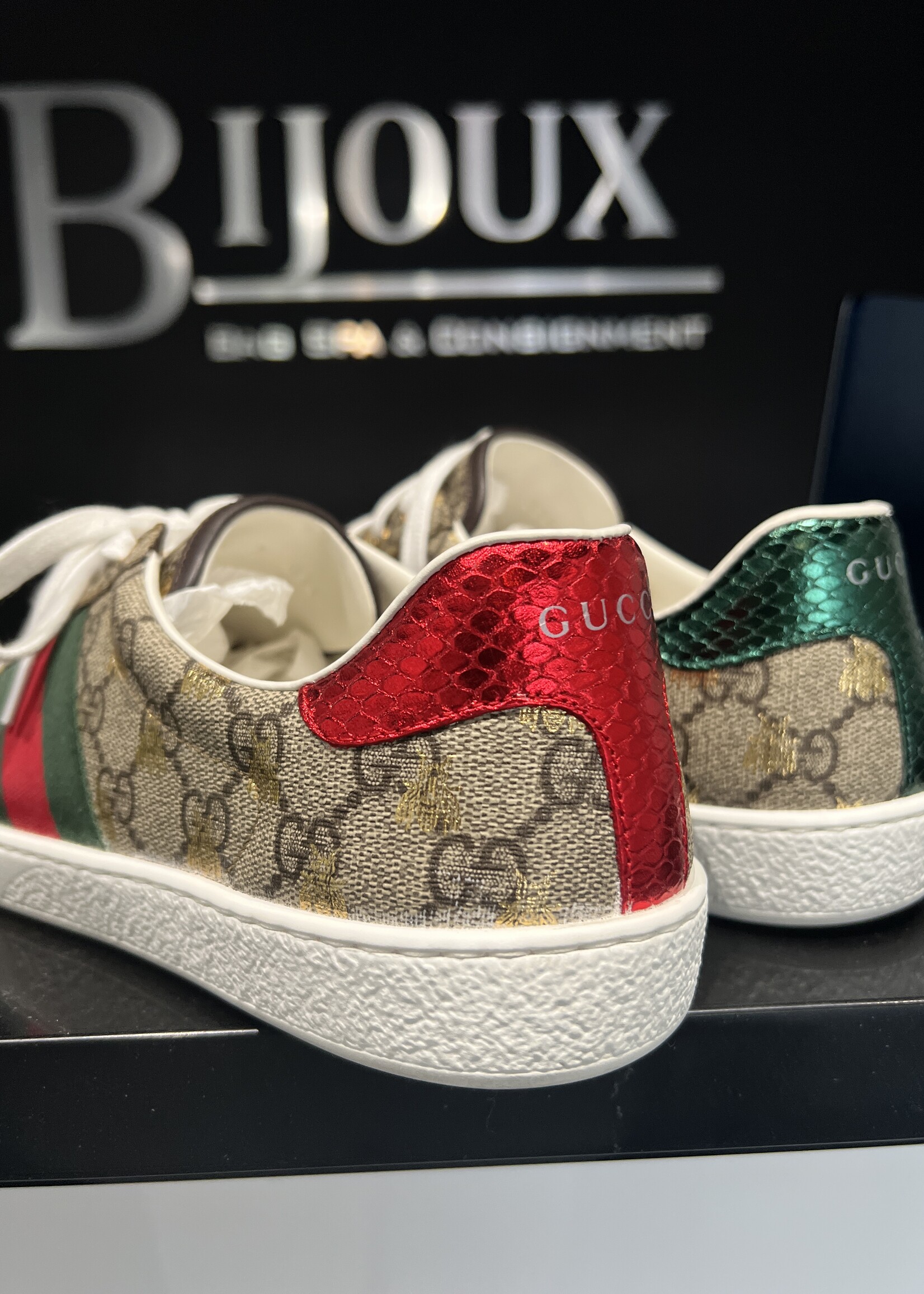 Gucci SOLD - Gucci Ace Bee Sneaker 7 M/ 9 W