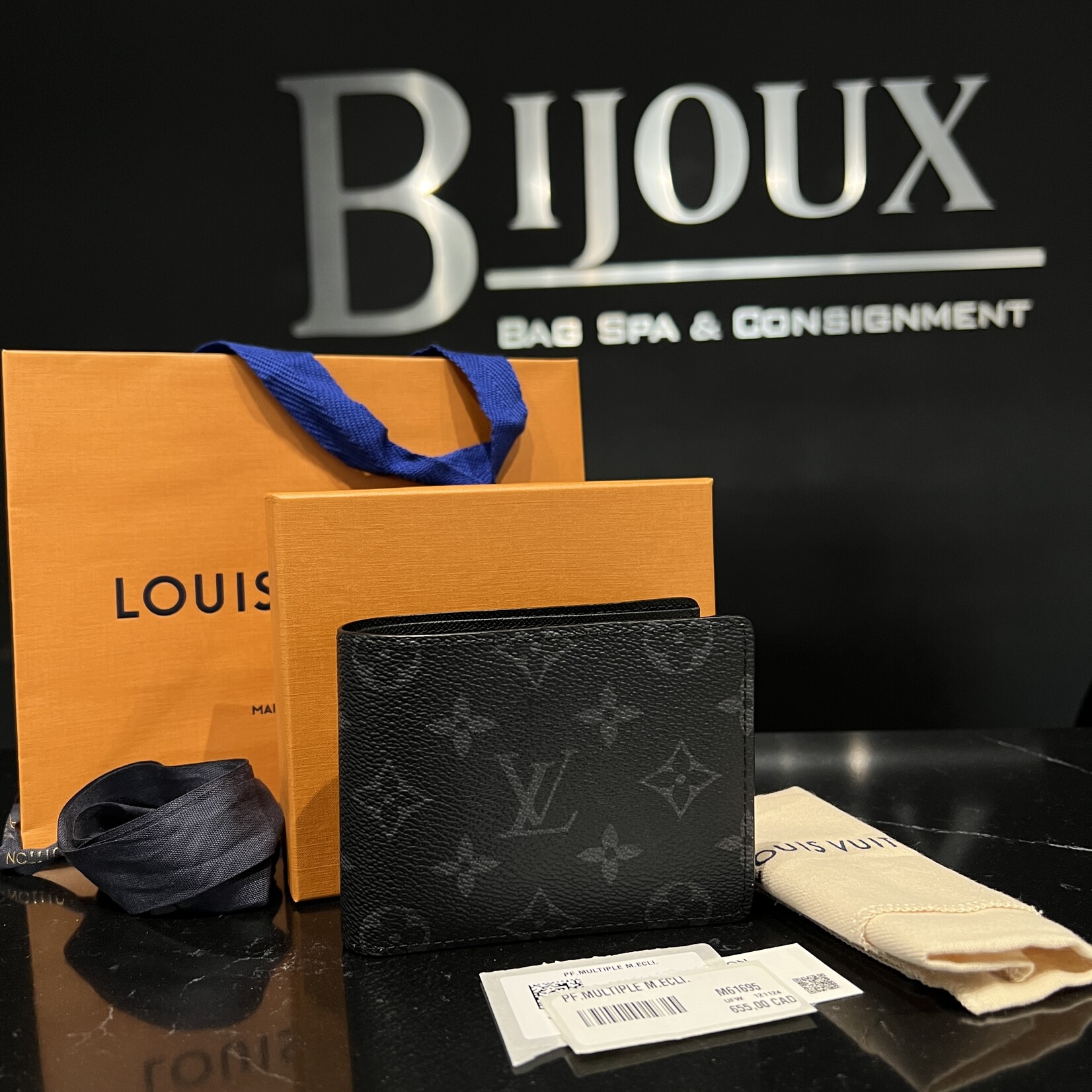 Louis Vuitton SOLD- Louis Vuitton Monogram Graphite Wallet