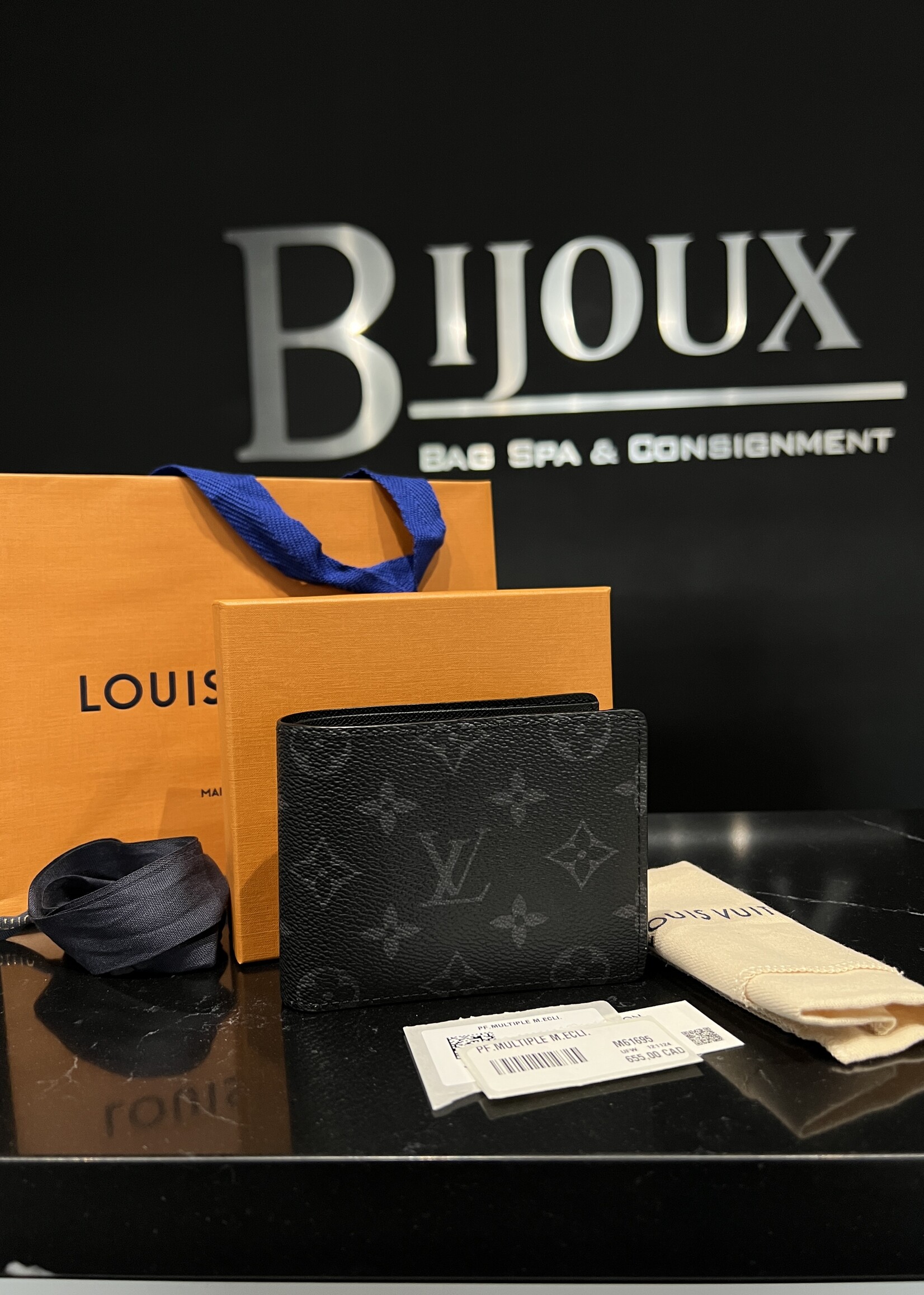 Louis Vuitton SOLD- Louis Vuitton Monogram Graphite Wallet