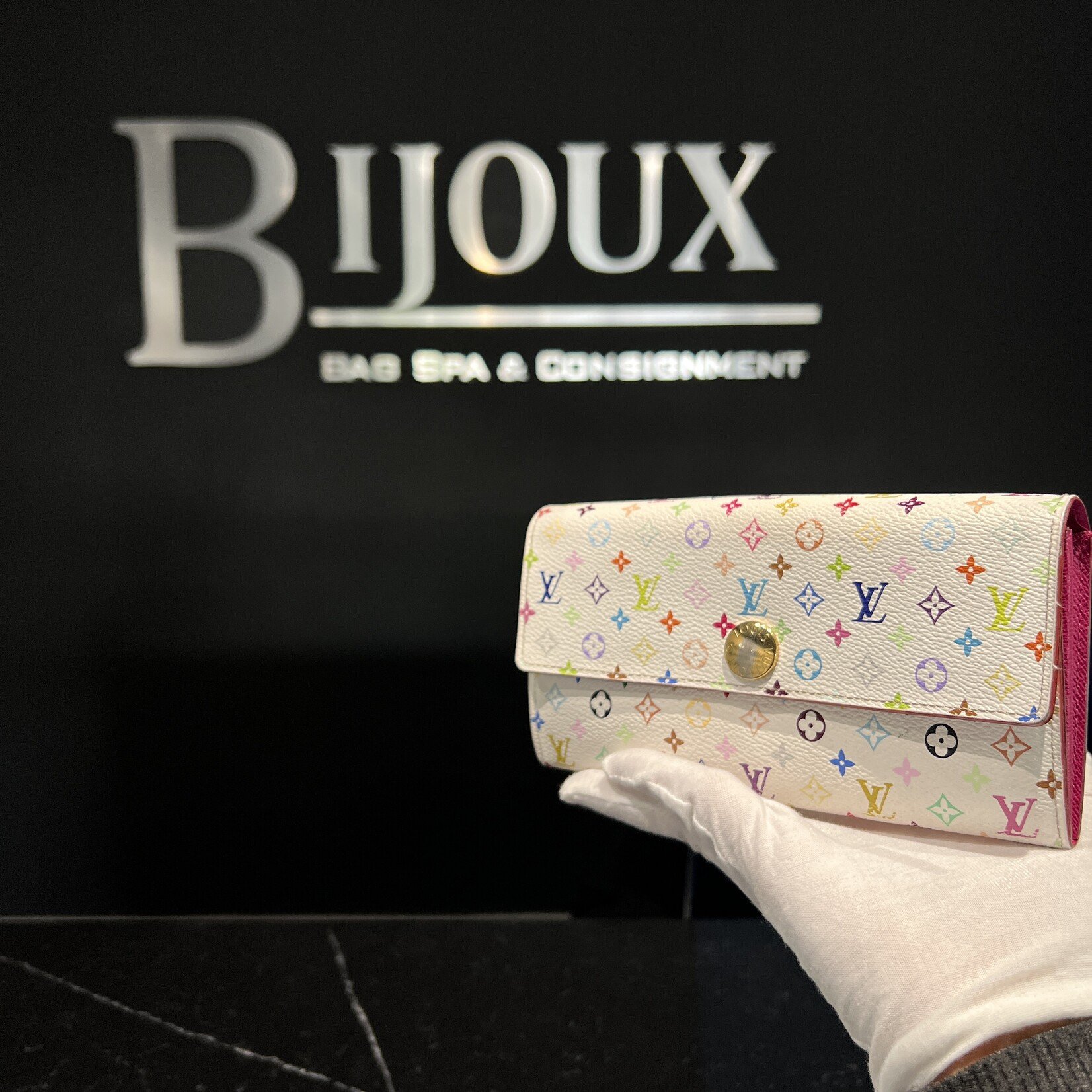 Louis Vuitton Louis Vuitton Multicolour Sarah Wallet