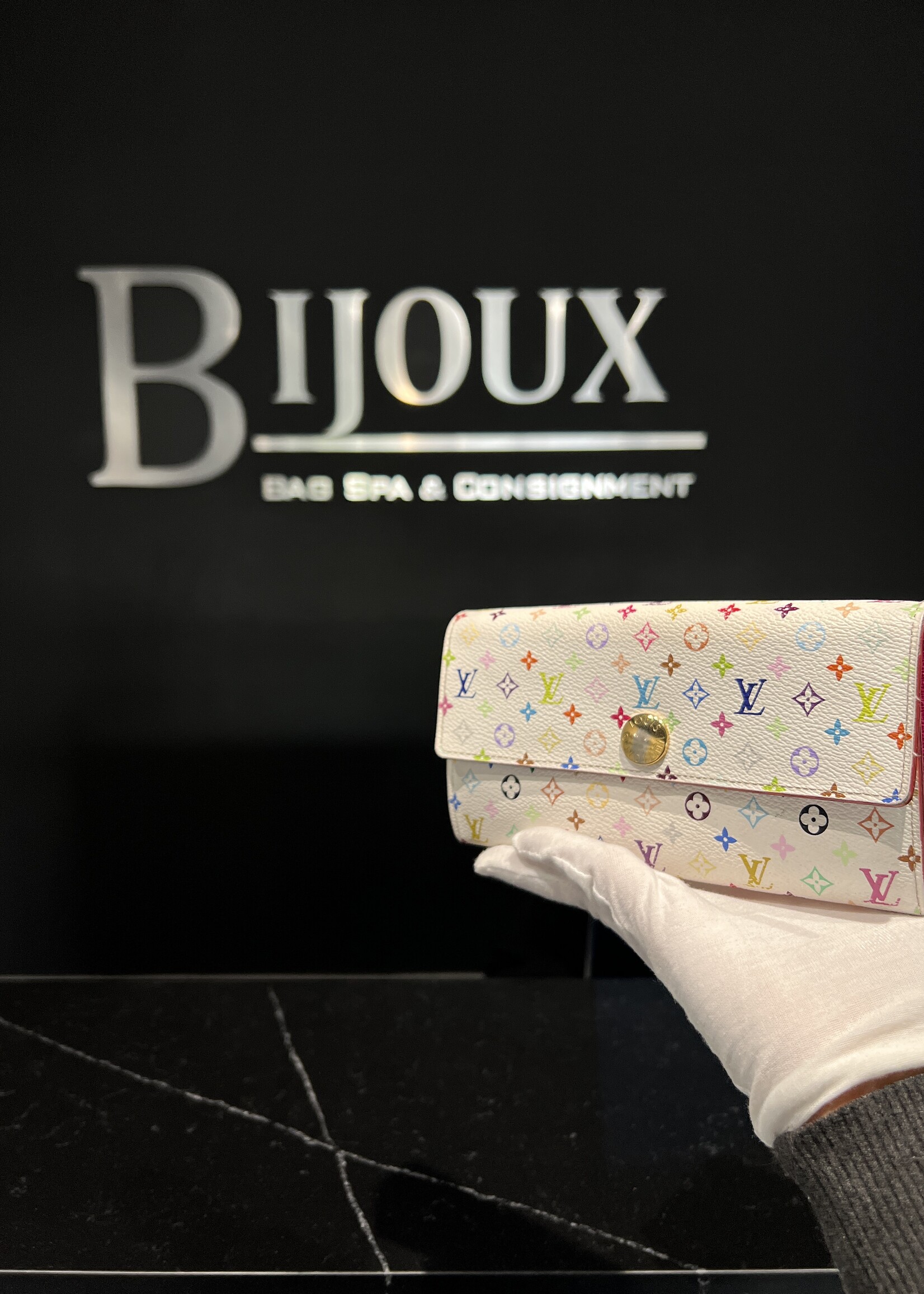 Louis Vuitton SOLD - Louis Vuitton Multicolour Sarah Wallet