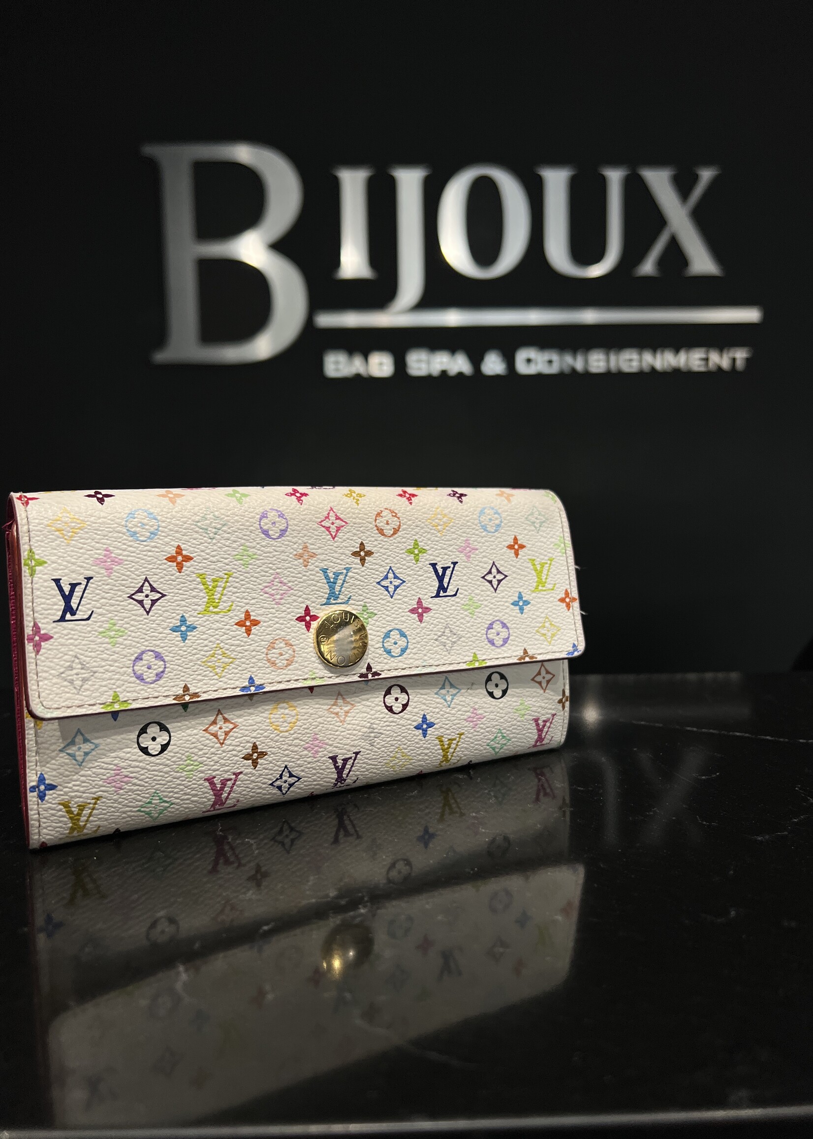 Louis Vuitton SOLD - Louis Vuitton Multicolour Sarah Wallet