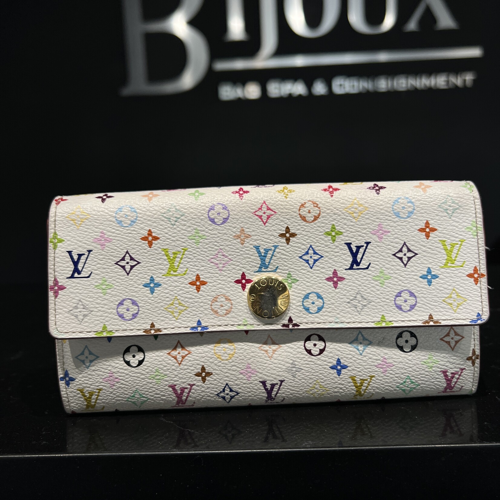 Louis Vuitton Louis Vuitton Multicolour Sarah Wallet