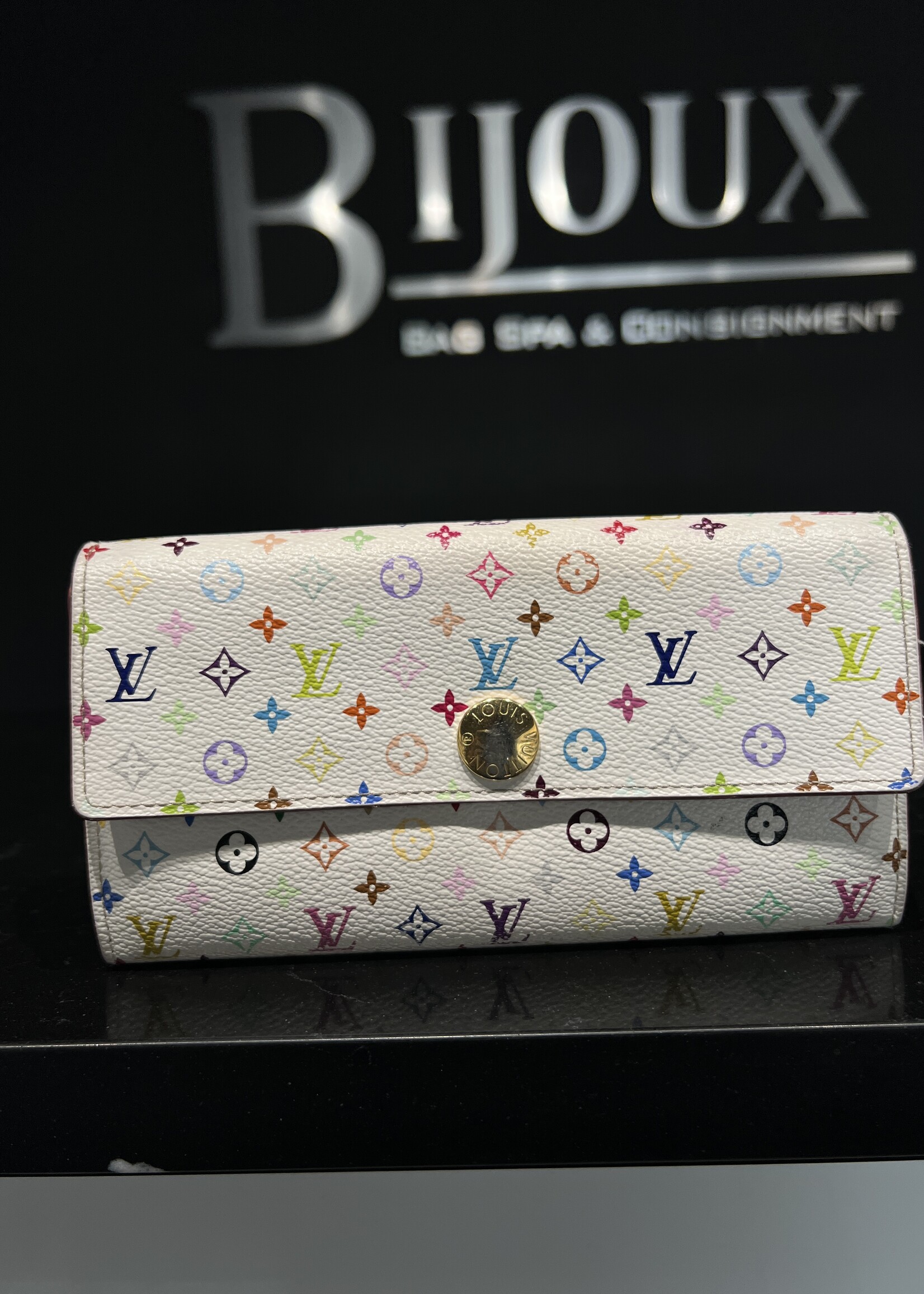 Louis Vuitton SOLD - Louis Vuitton Multicolour Sarah Wallet
