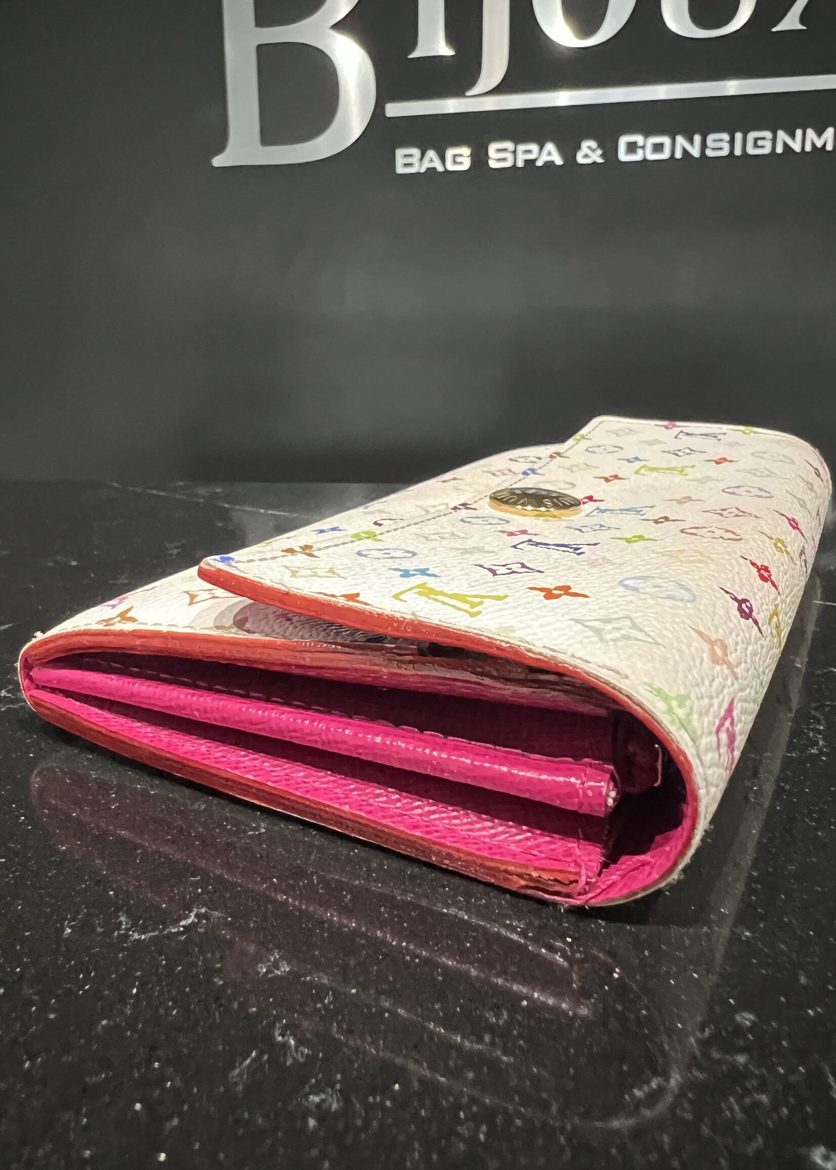 Louis Vuitton SOLD - Louis Vuitton Multicolour Sarah Wallet