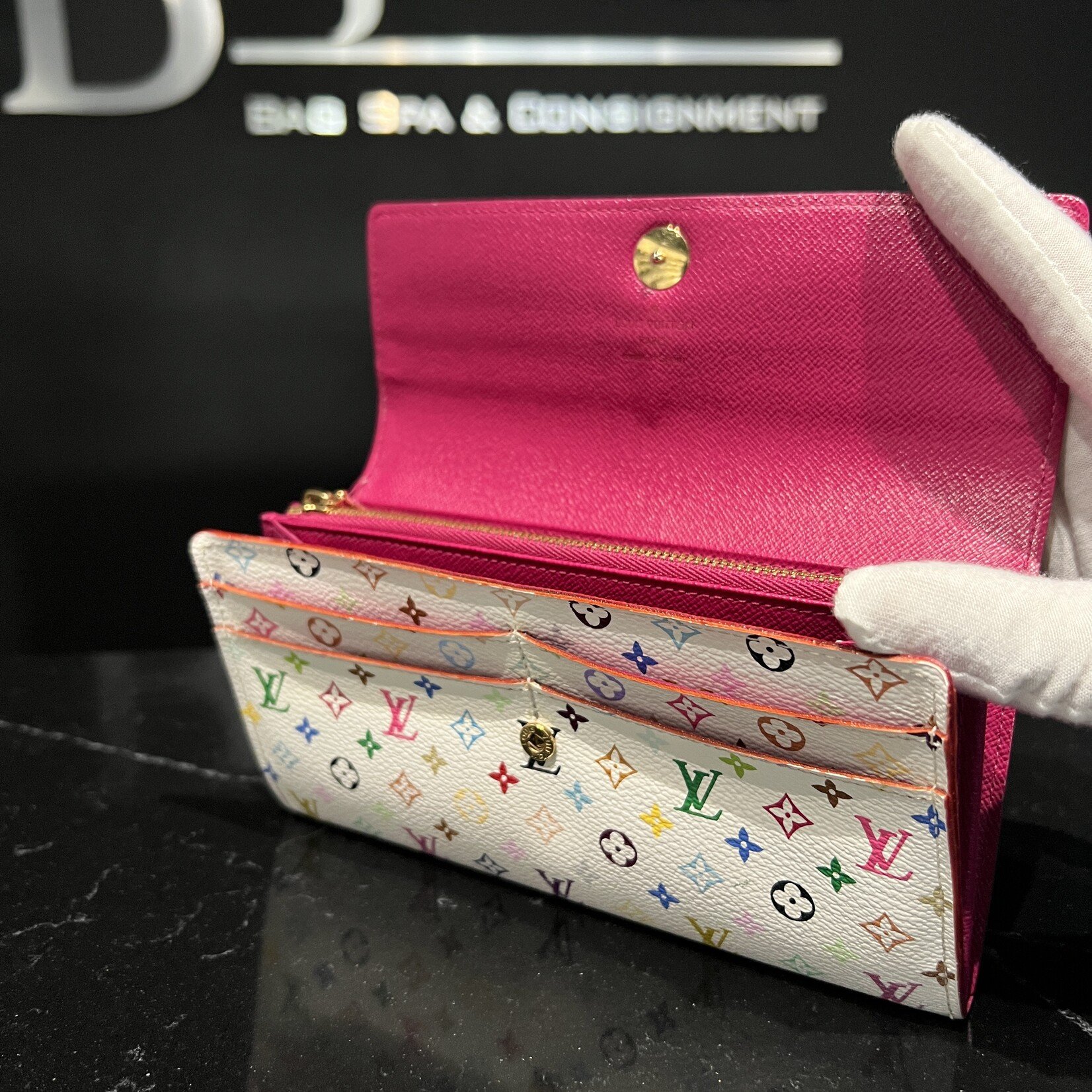 Louis Vuitton Louis Vuitton Multicolour Sarah Wallet