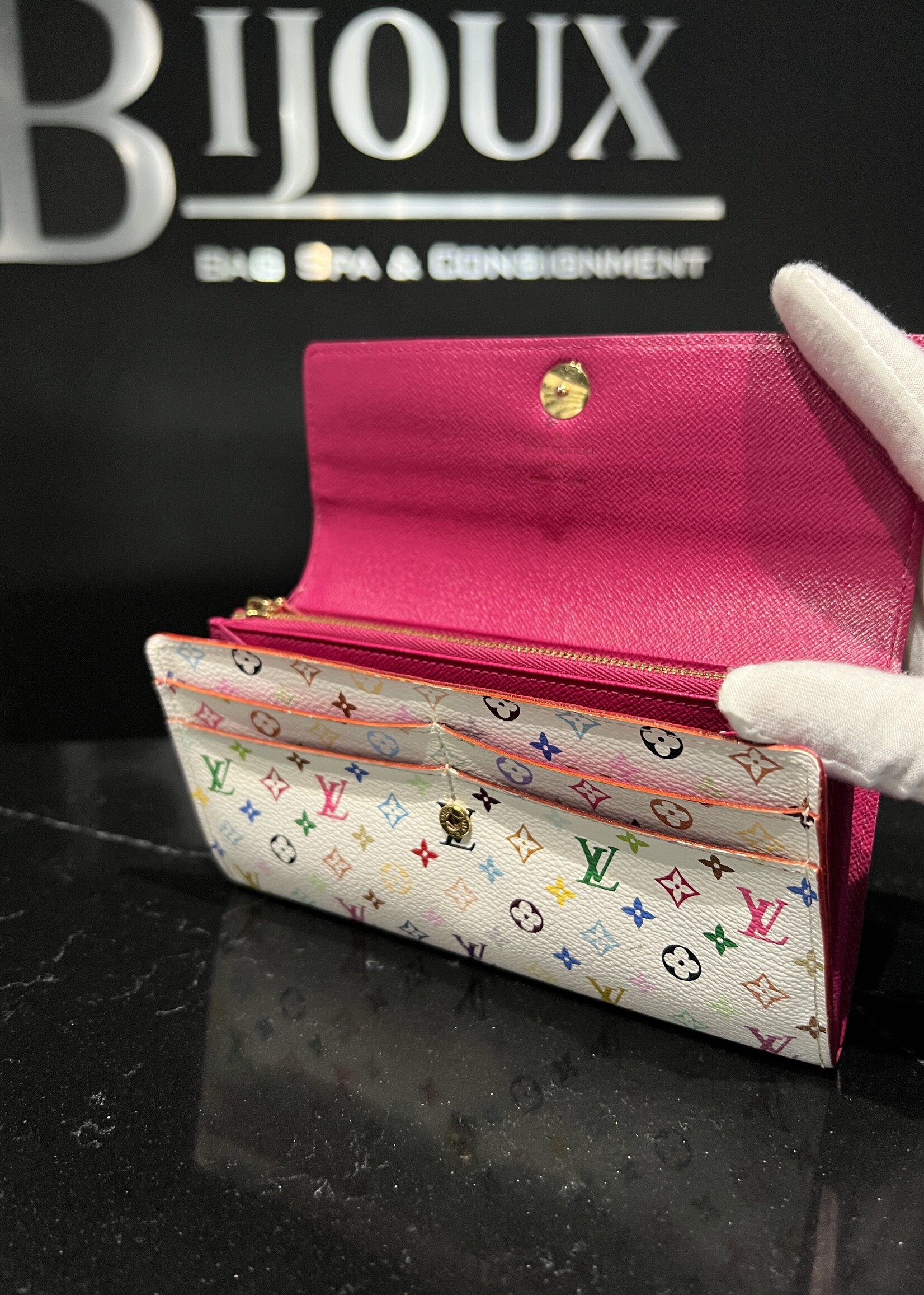 Louis Vuitton SOLD - Louis Vuitton Multicolour Sarah Wallet