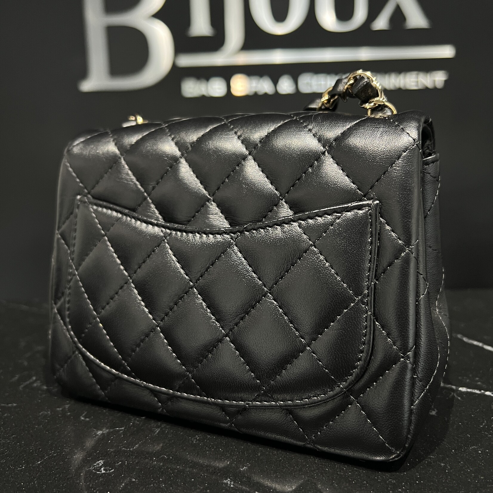 Chanel Chanel Square Black Mini