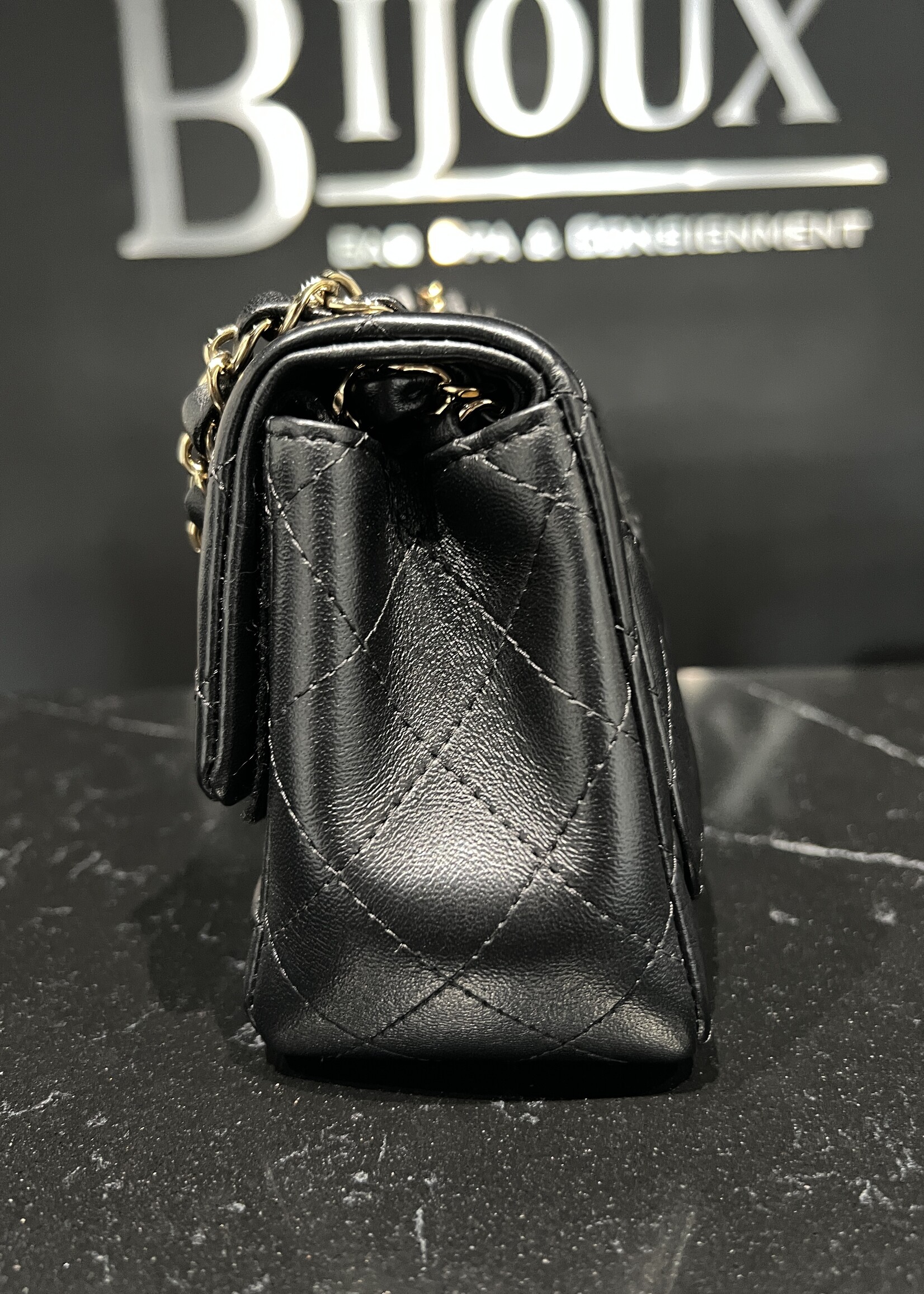 Chanel SOLD - Chanel Square Black Mini
