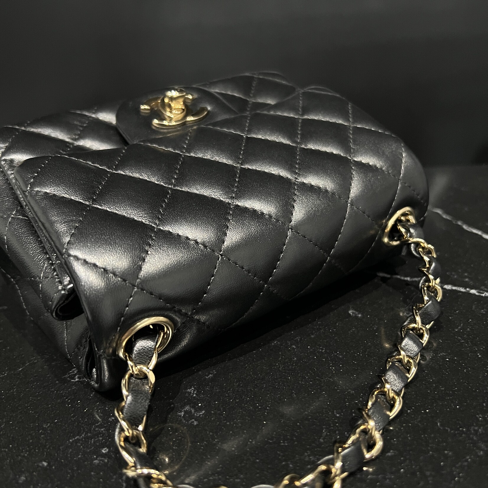 Chanel Chanel Square Black Mini