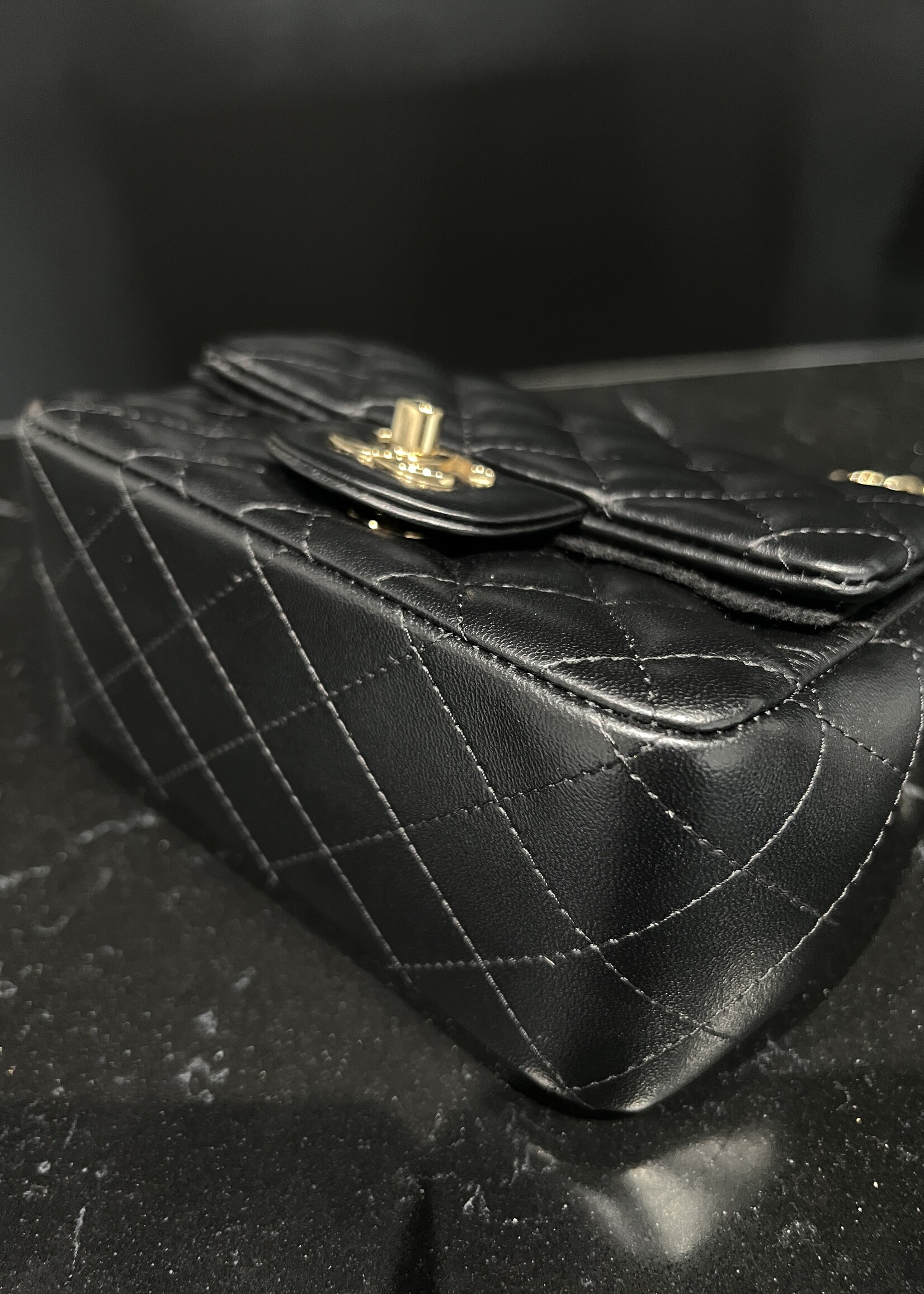 Chanel SOLD - Chanel Square Black Mini