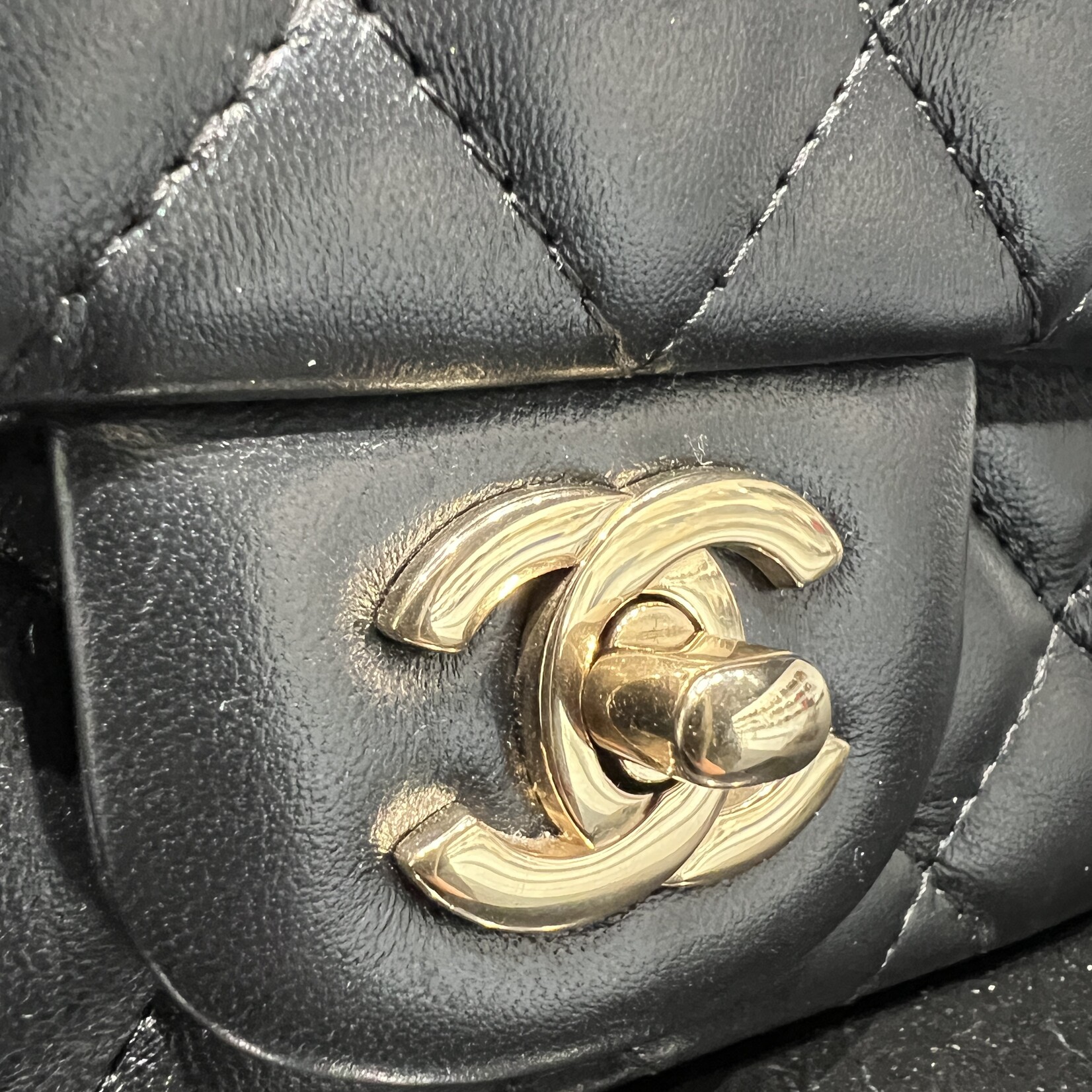 Chanel Chanel Square Black Mini
