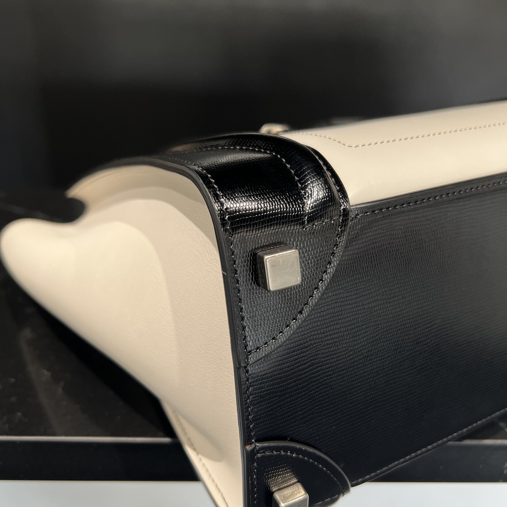 Celine Celine Bicolour Luggage Small
