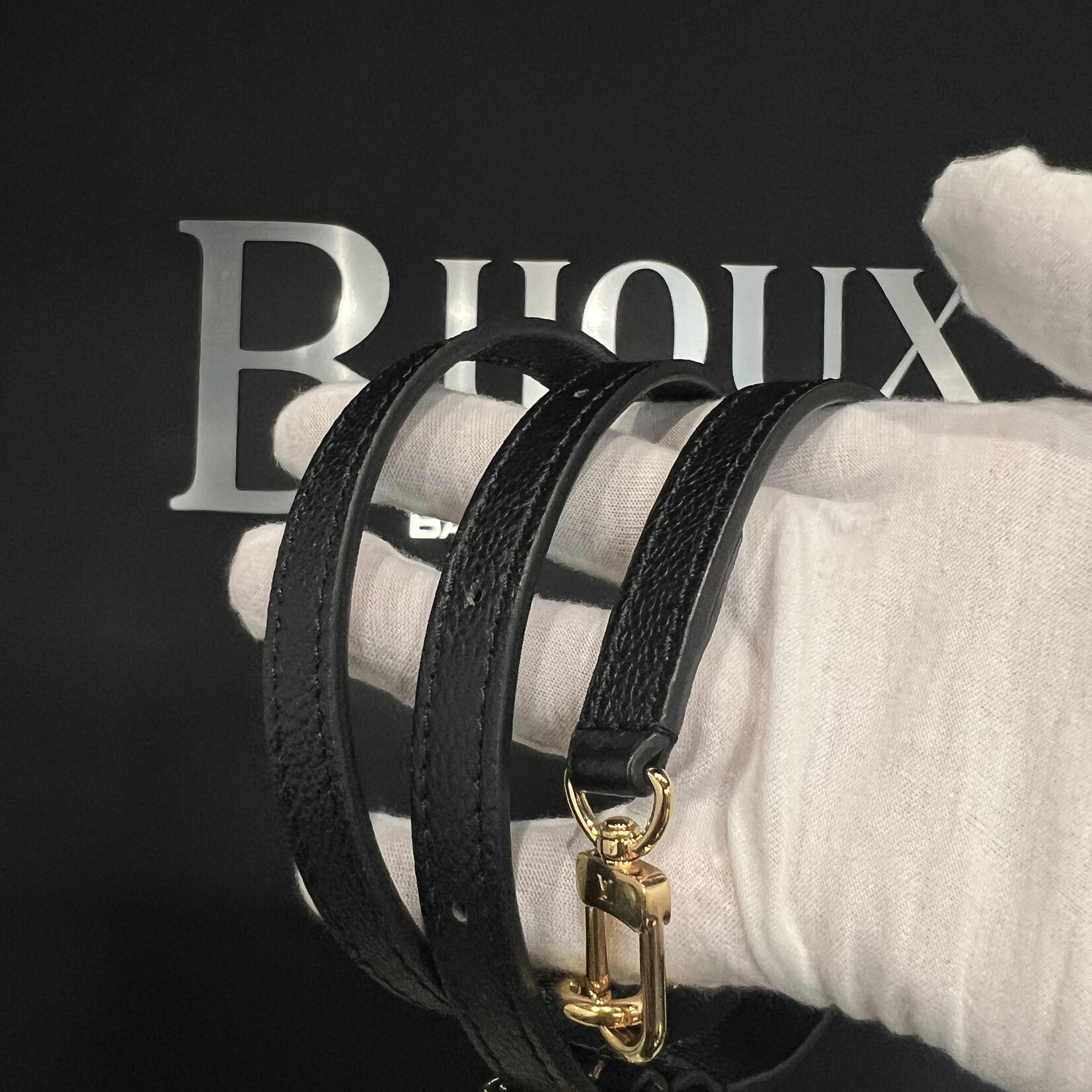 Louis Vuitton Louis Vuitton Black Empreinte Mini Bum Bag
