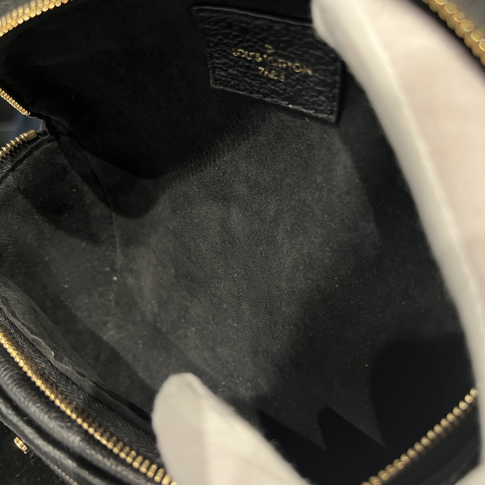 Louis Vuitton Louis Vuitton Black Empreinte Mini Bum Bag