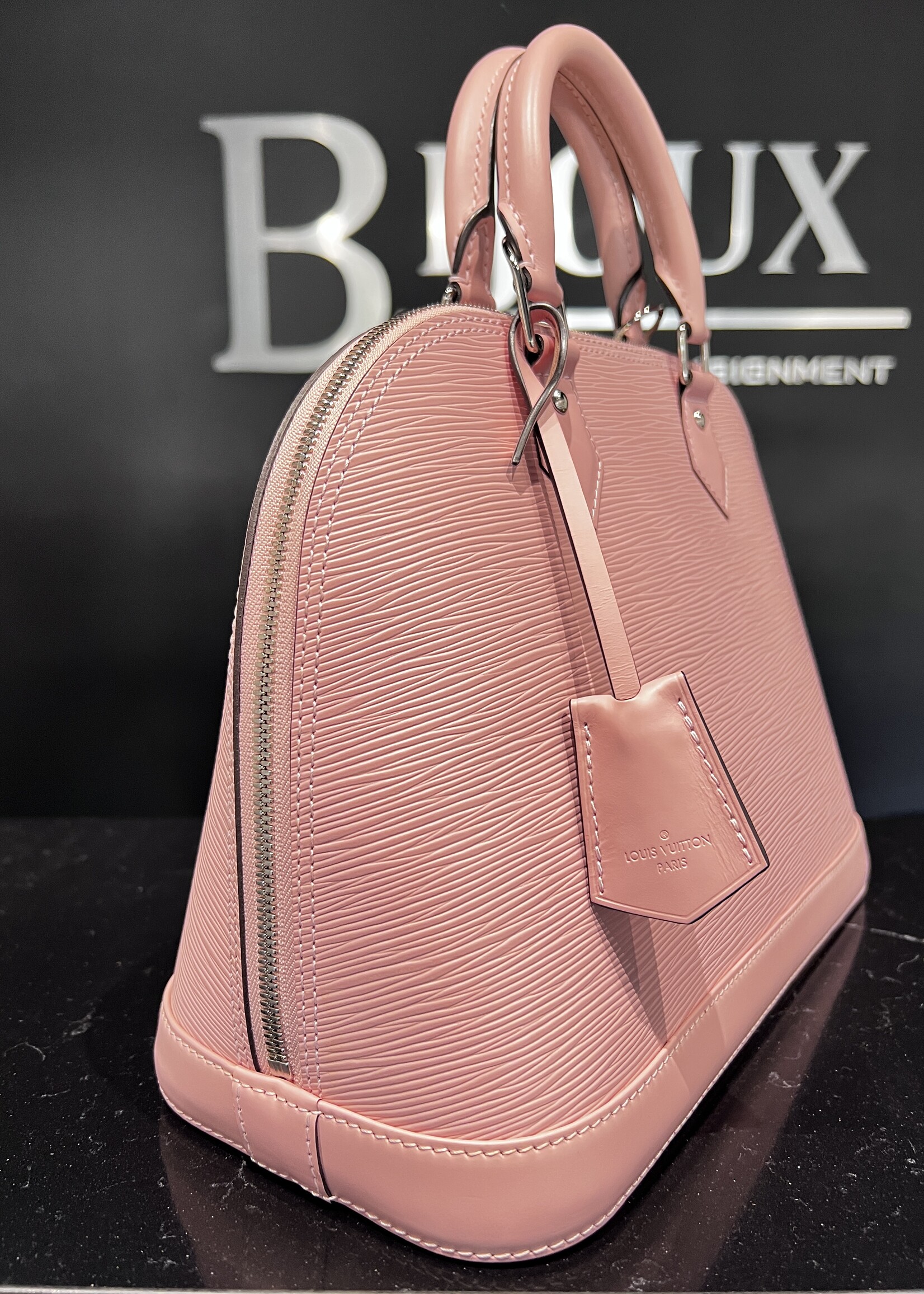 Louis Vuitton Louis Vuitton Alma PM Epi Leather Pink