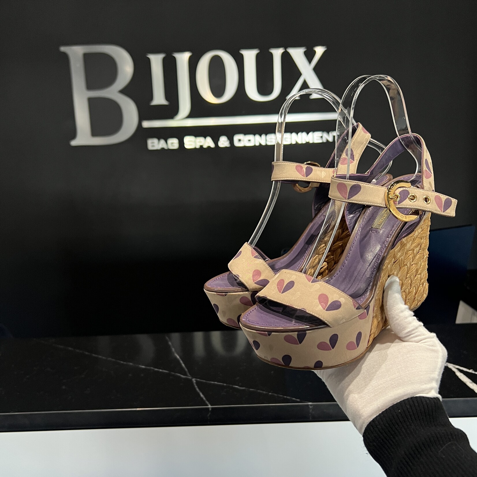 Louis Vuitton Louis Vuitton Printed Espradille - 36.5