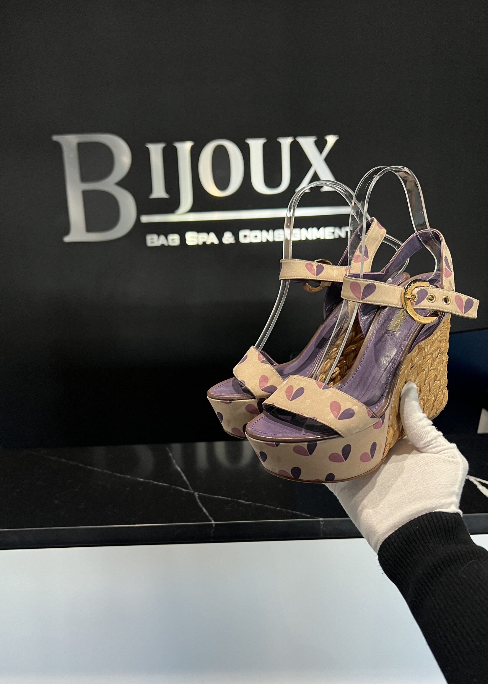 Louis Vuitton SOLD - Louis Vuitton Printed Espradille - 36.5