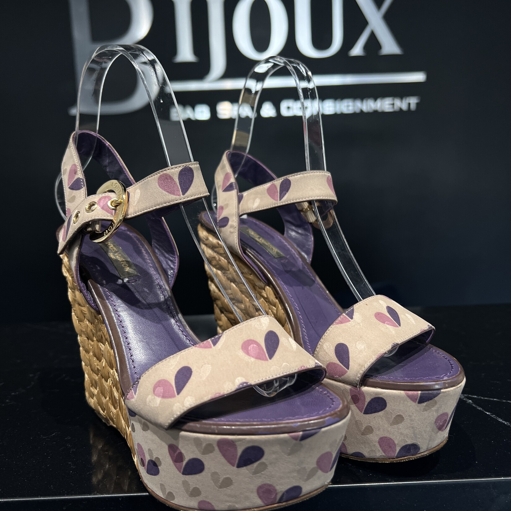 Louis Vuitton Louis Vuitton Printed Espradille - 36.5