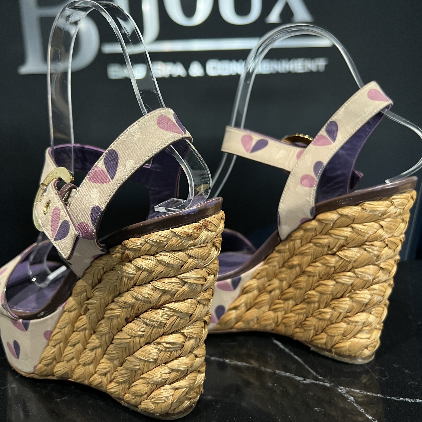 Louis Vuitton Louis Vuitton Printed Espradille - 36.5