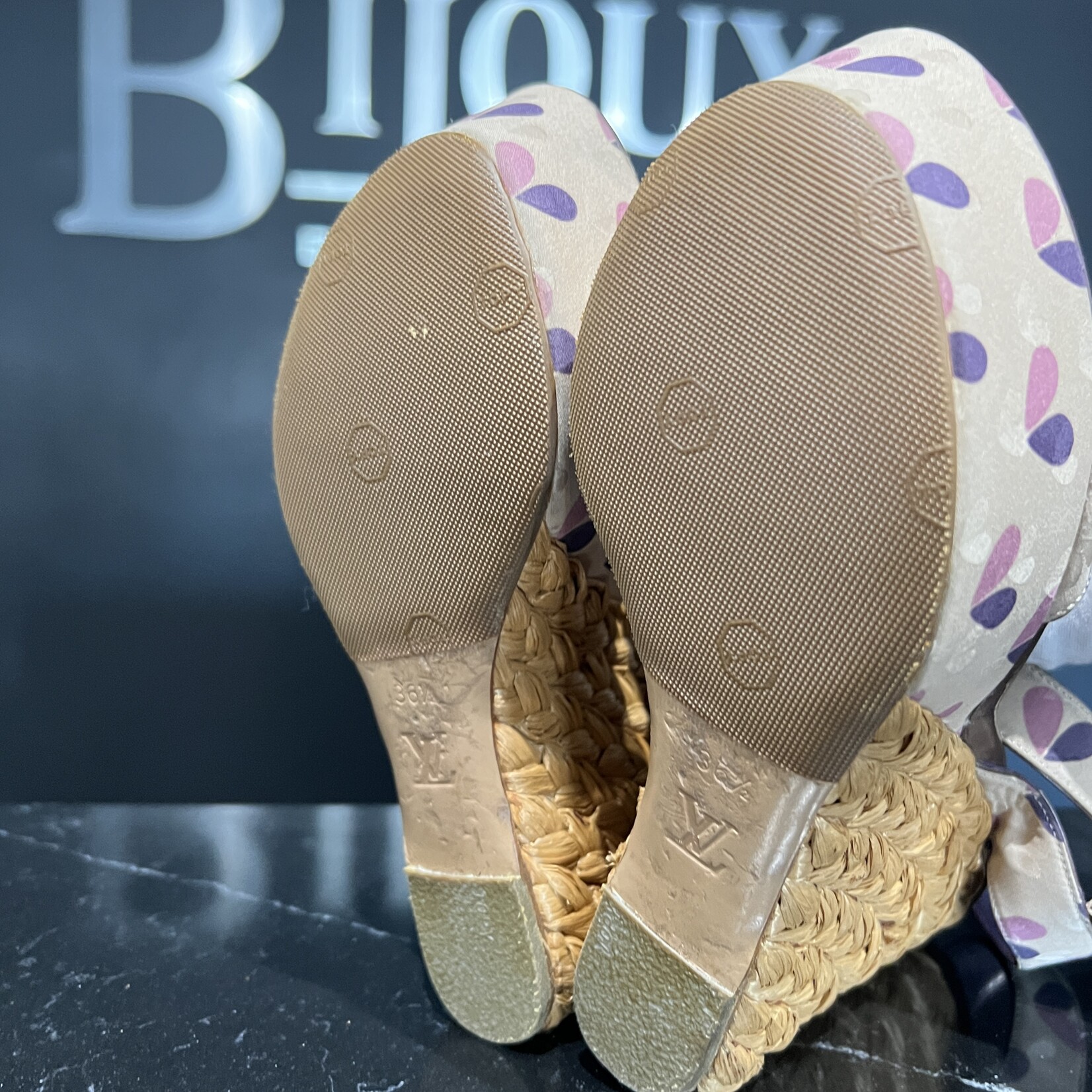 Louis Vuitton Louis Vuitton Printed Espradille - 36.5