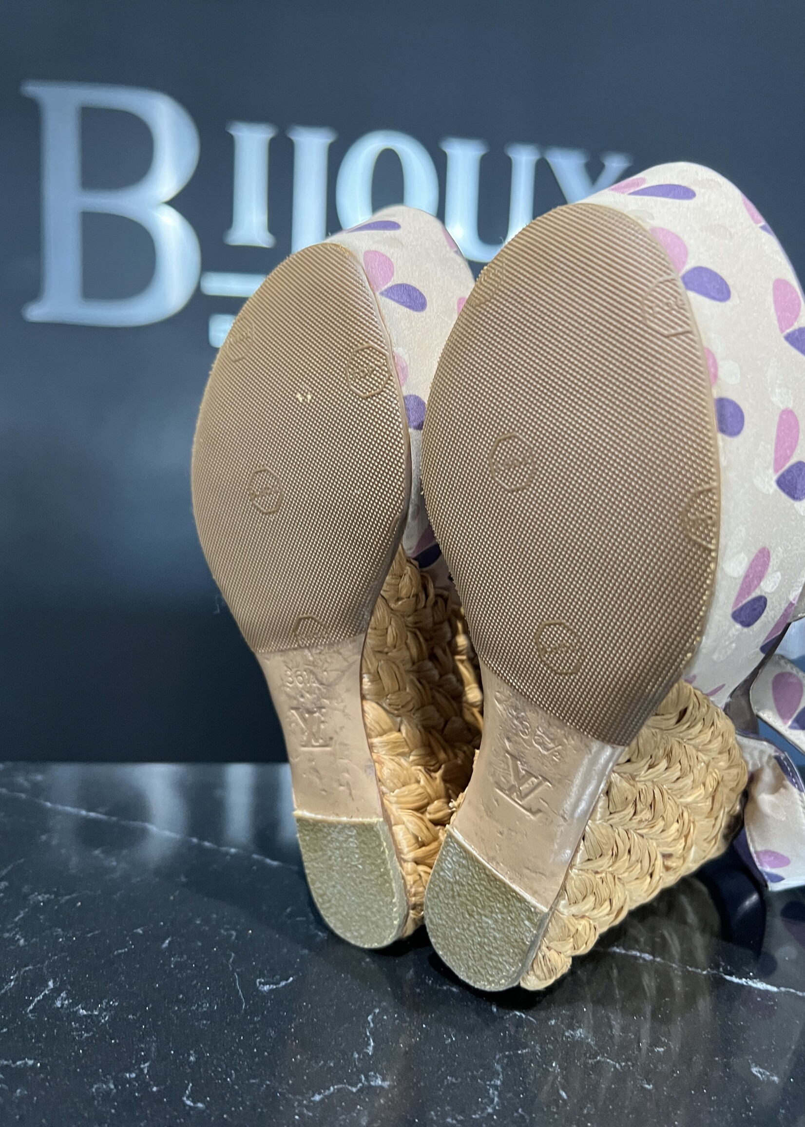 Louis Vuitton SOLD - Louis Vuitton Printed Espradille - 36.5