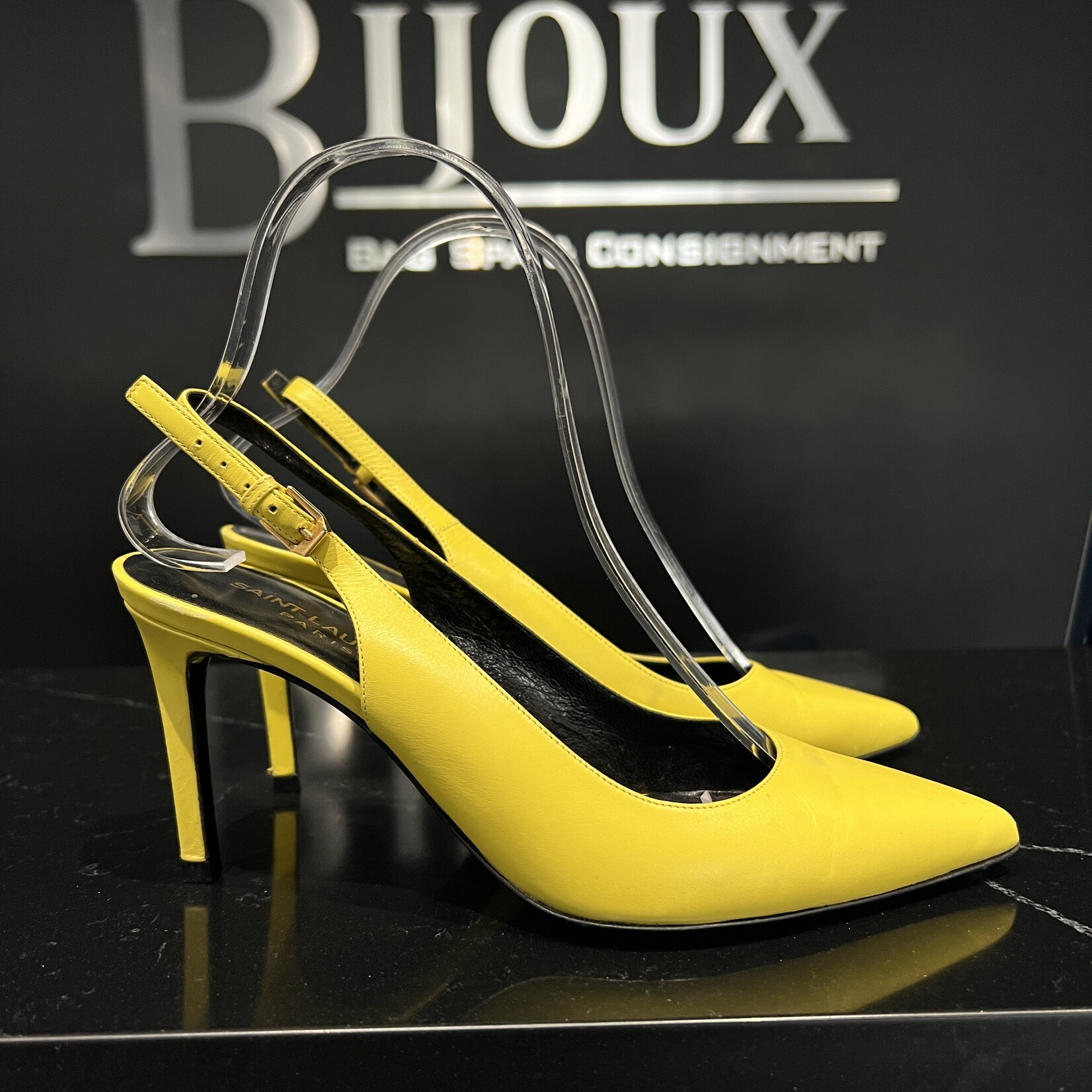 Saint Laurent Saint Laurent Yellow Slingback - 36.5