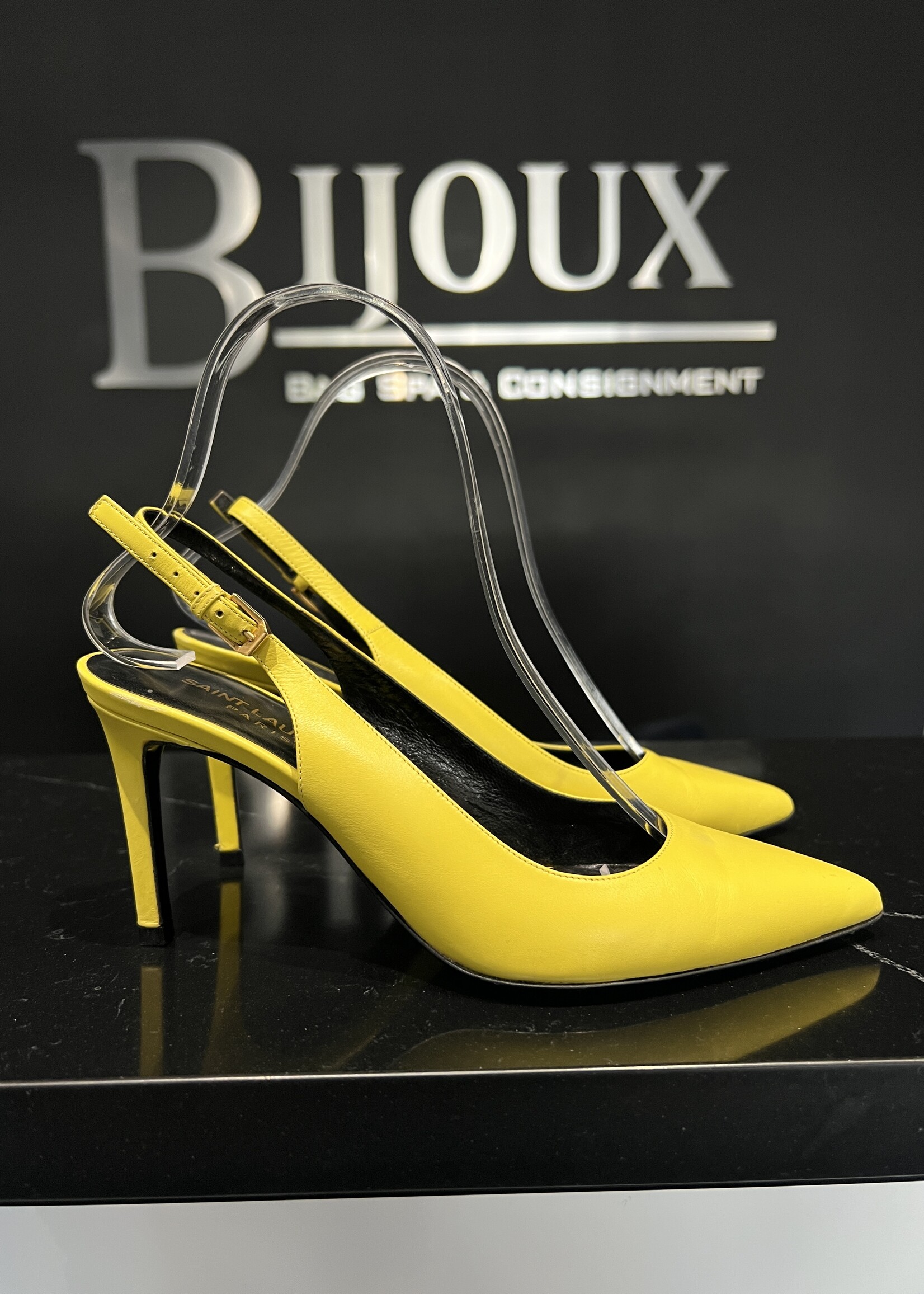 Saint Laurent Saint Laurent Yellow Slingback - 36.5