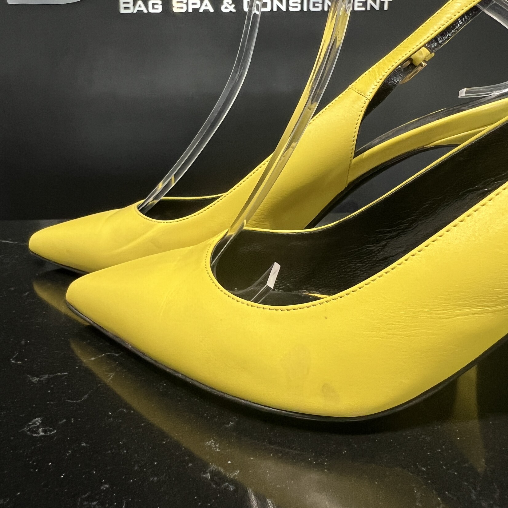 Saint Laurent Saint Laurent Yellow Slingback - 36.5