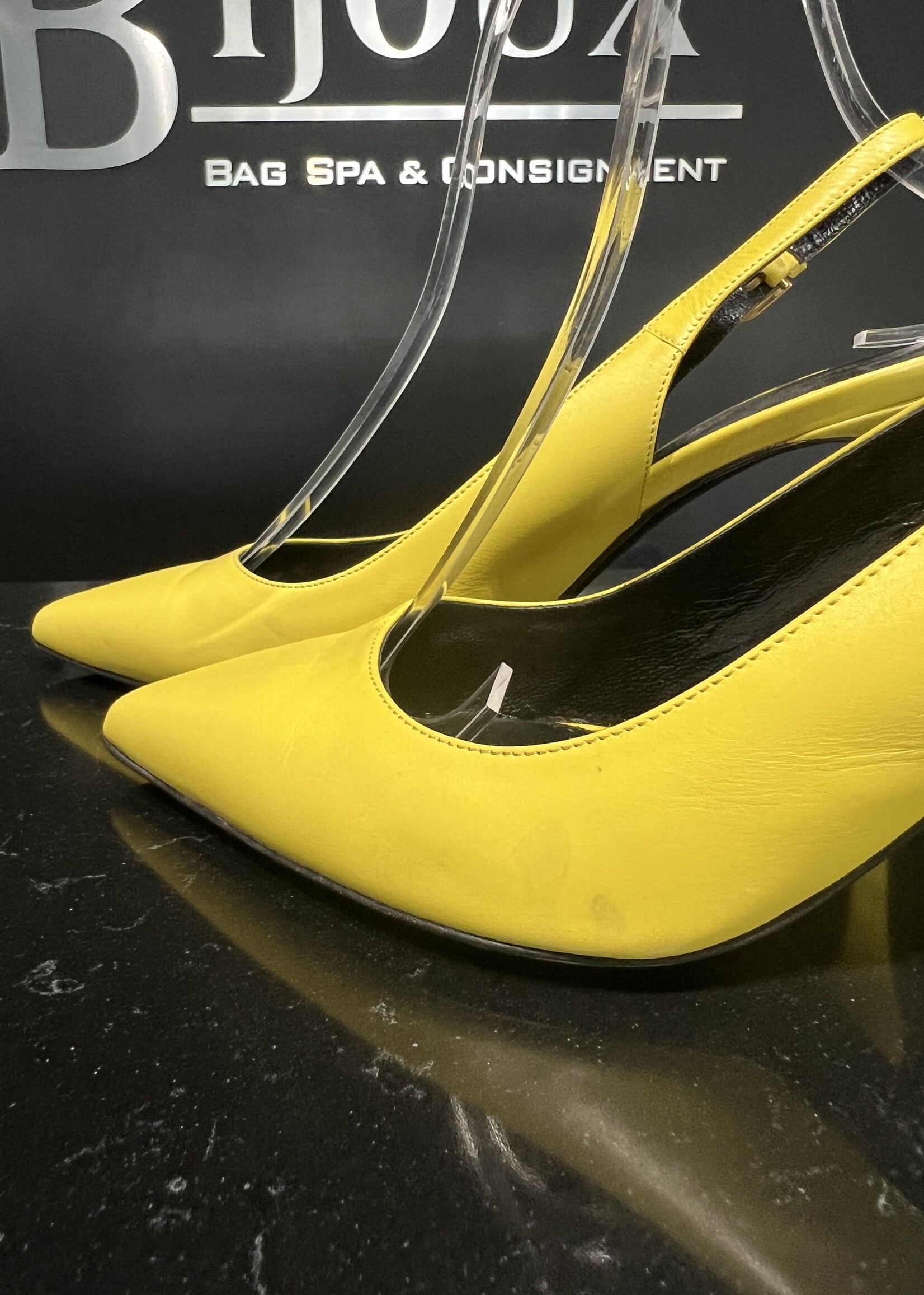 Saint Laurent Saint Laurent Yellow Slingback - 36.5
