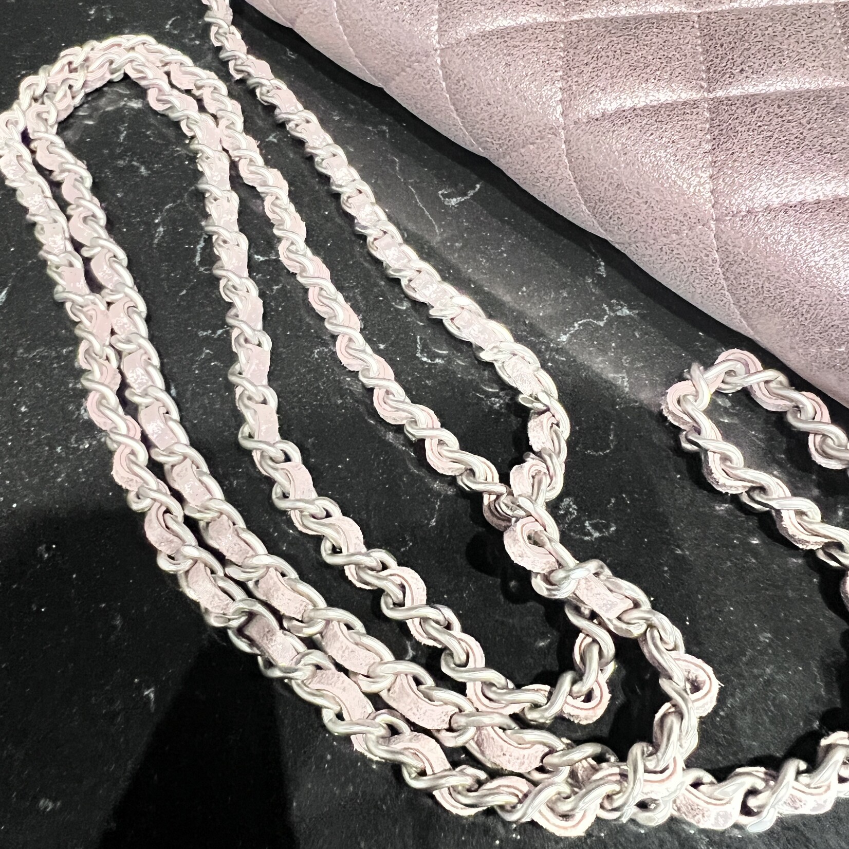 Chanel SOLD - Chanel Paris-Salzburg Iridescent Wallet On Chain