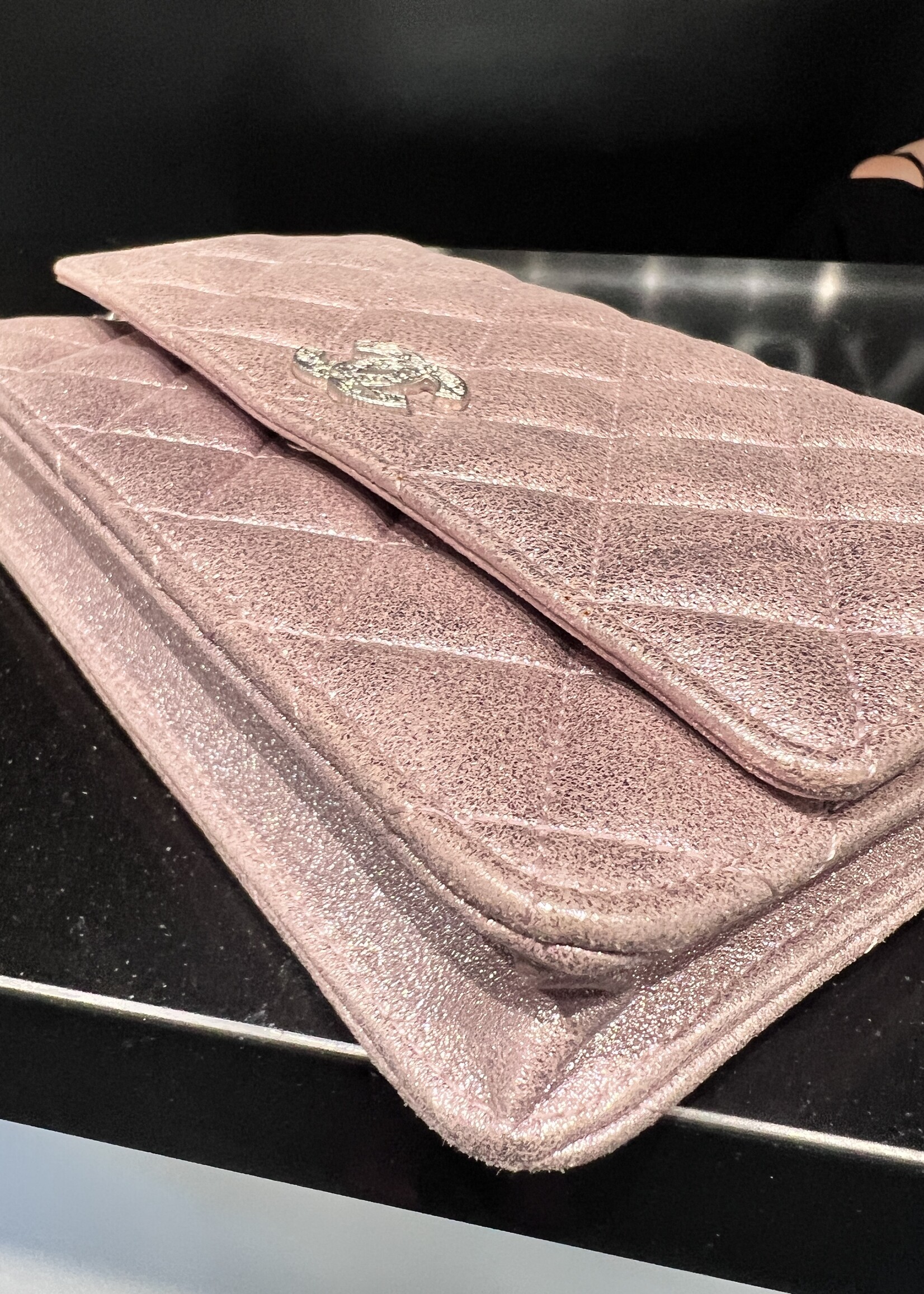 Chanel SOLD - Chanel Paris-Salzburg Iridescent Wallet On Chain