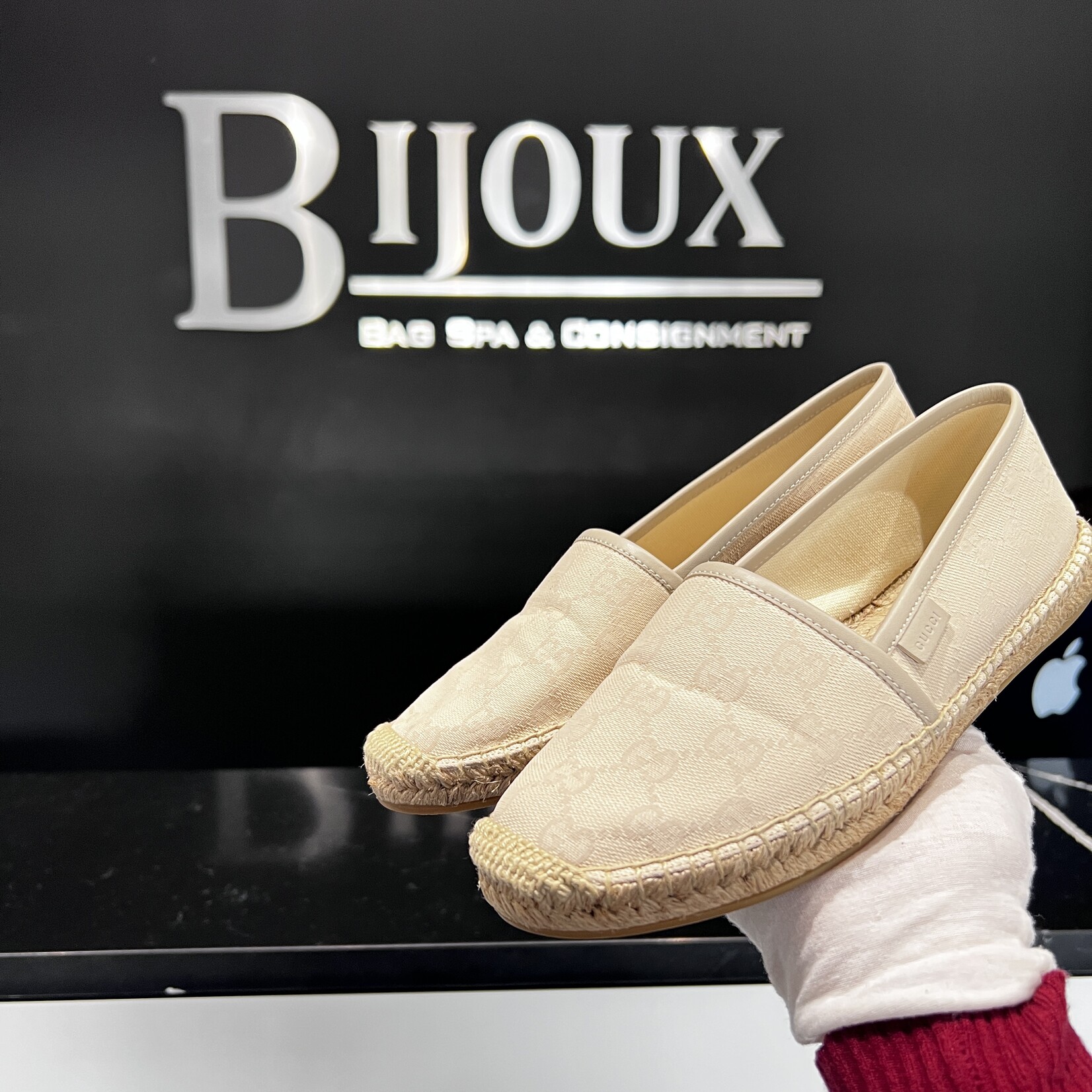 Gucci Gucci Cotton Washed Espradilles - 37