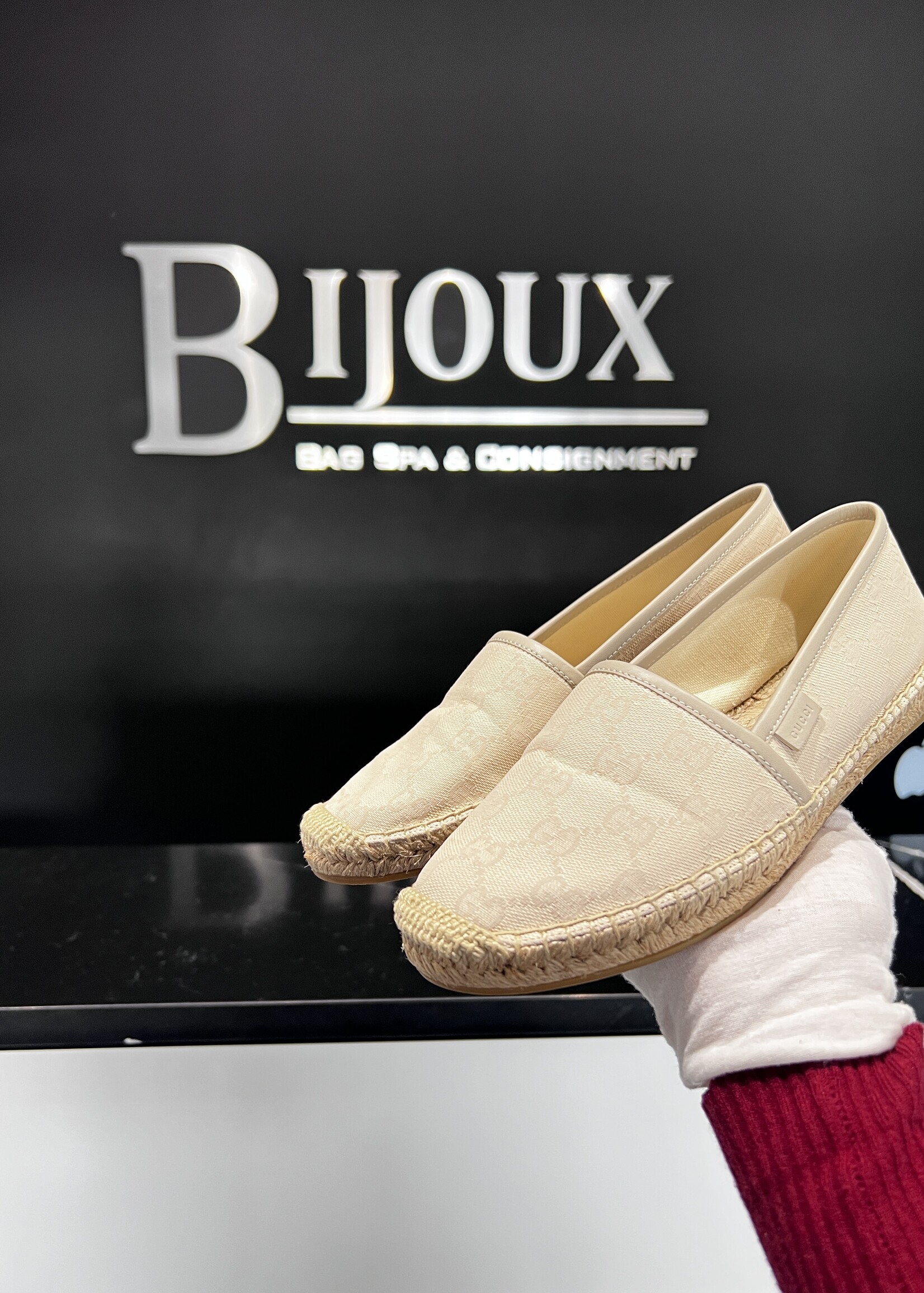 Gucci Gucci Cotton Washed Espradilles - 37