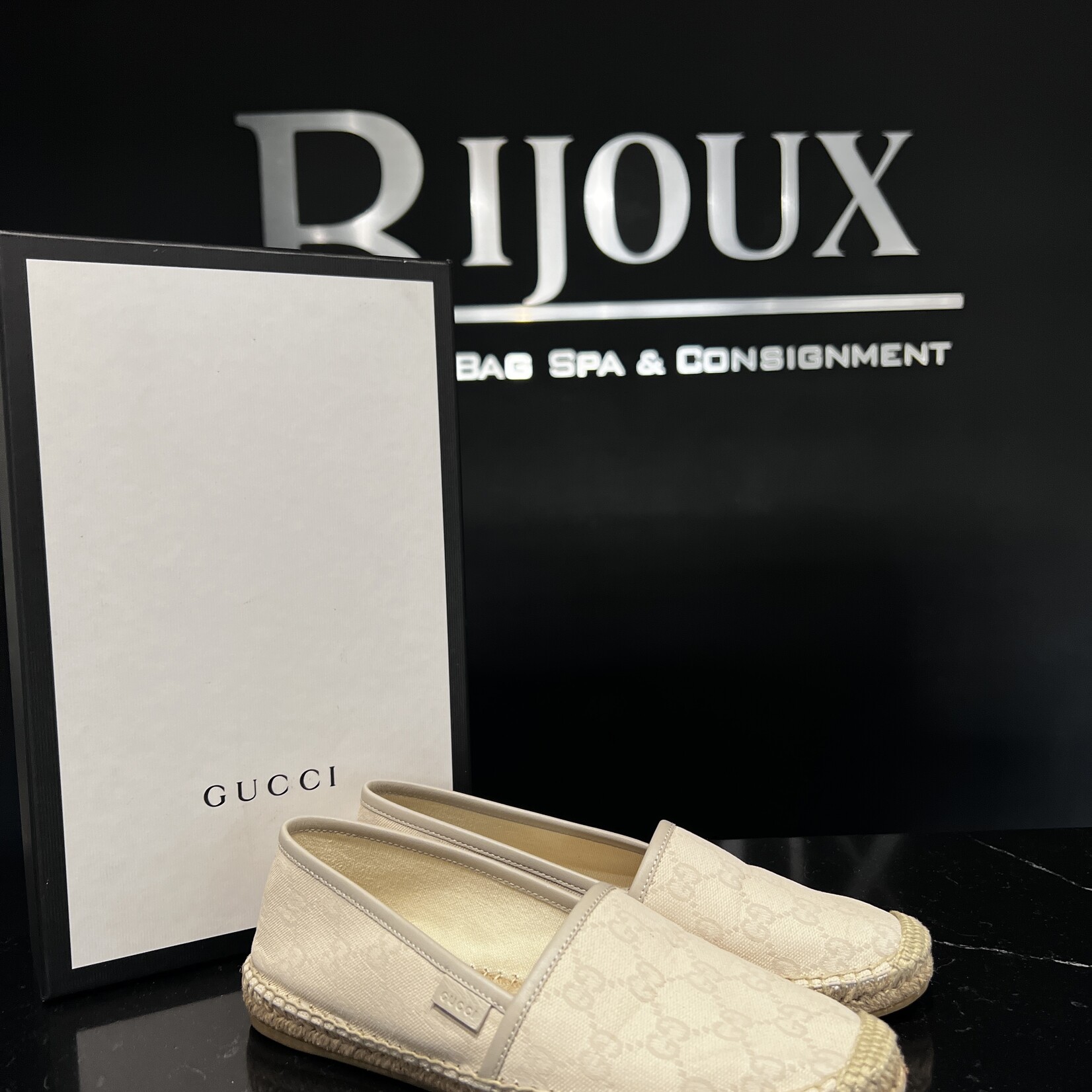 Gucci Gucci Cotton Washed Espradilles - 37