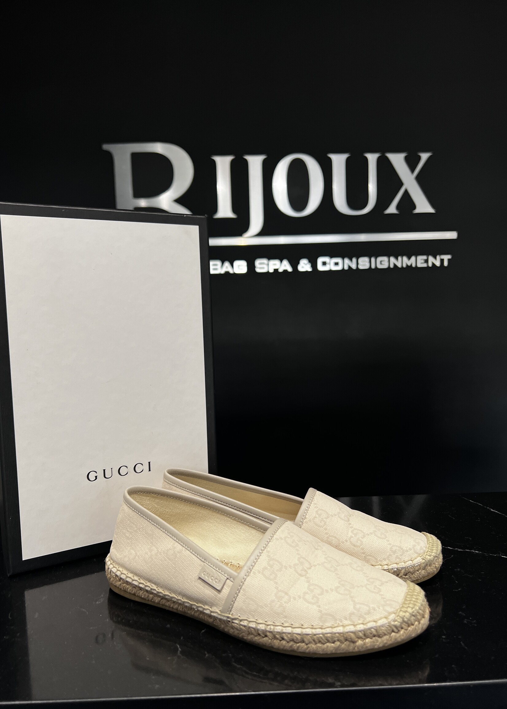 Gucci Gucci Cotton Washed Espradilles - 37