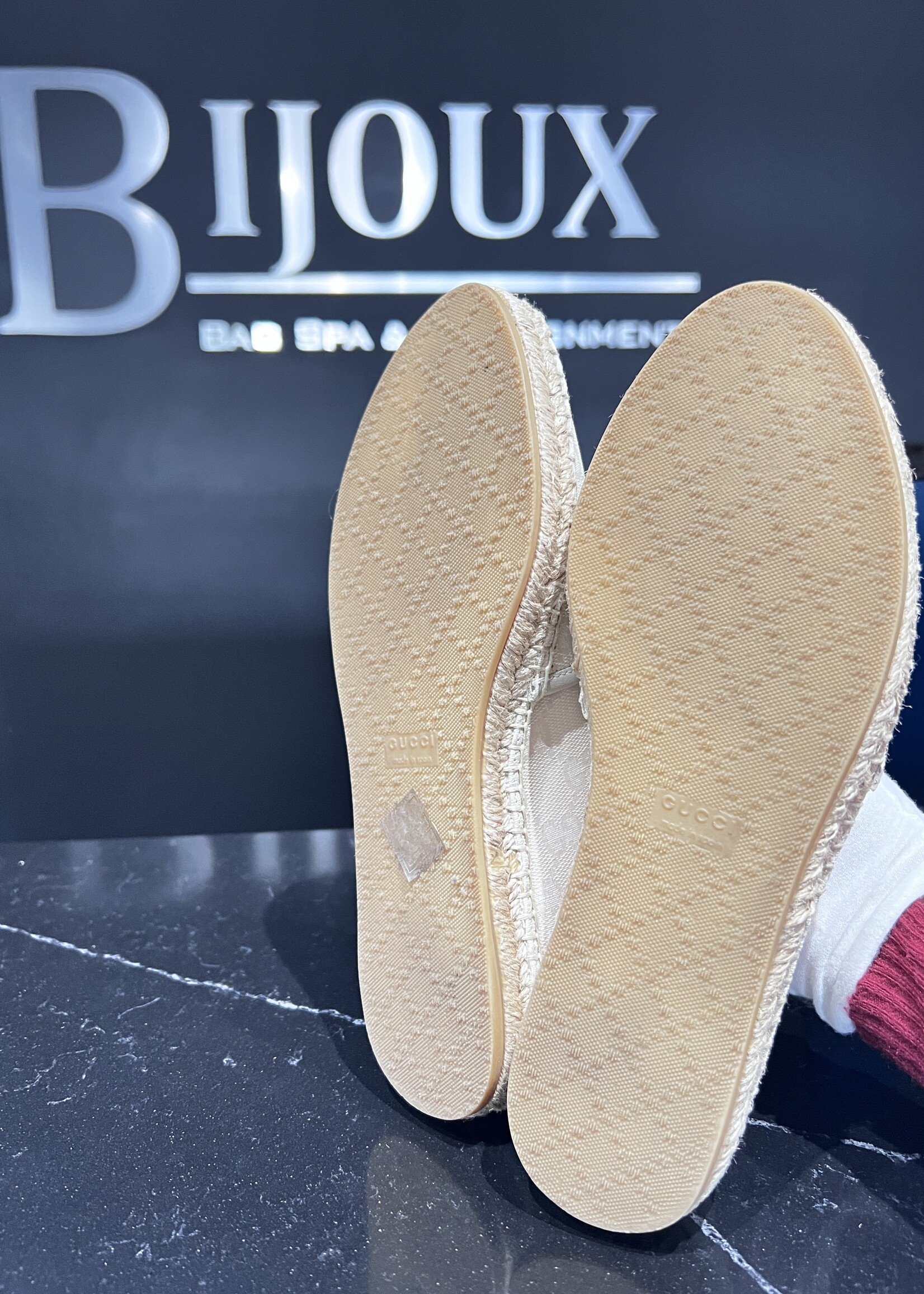 Gucci Gucci Cotton Washed Espradilles - 37