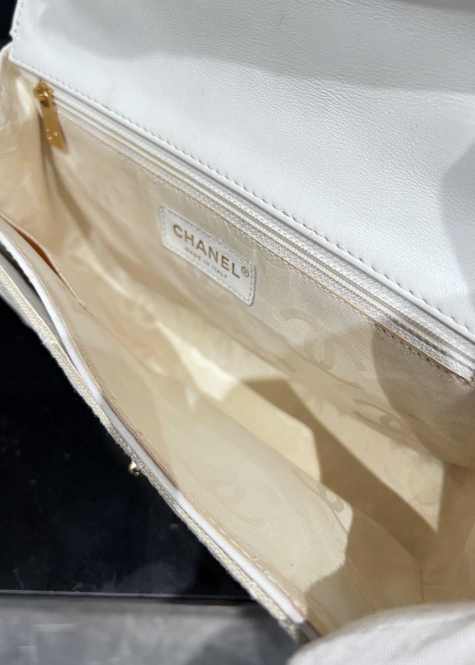 Chanel SOLD- Chanel Surpique Top Handle Bag