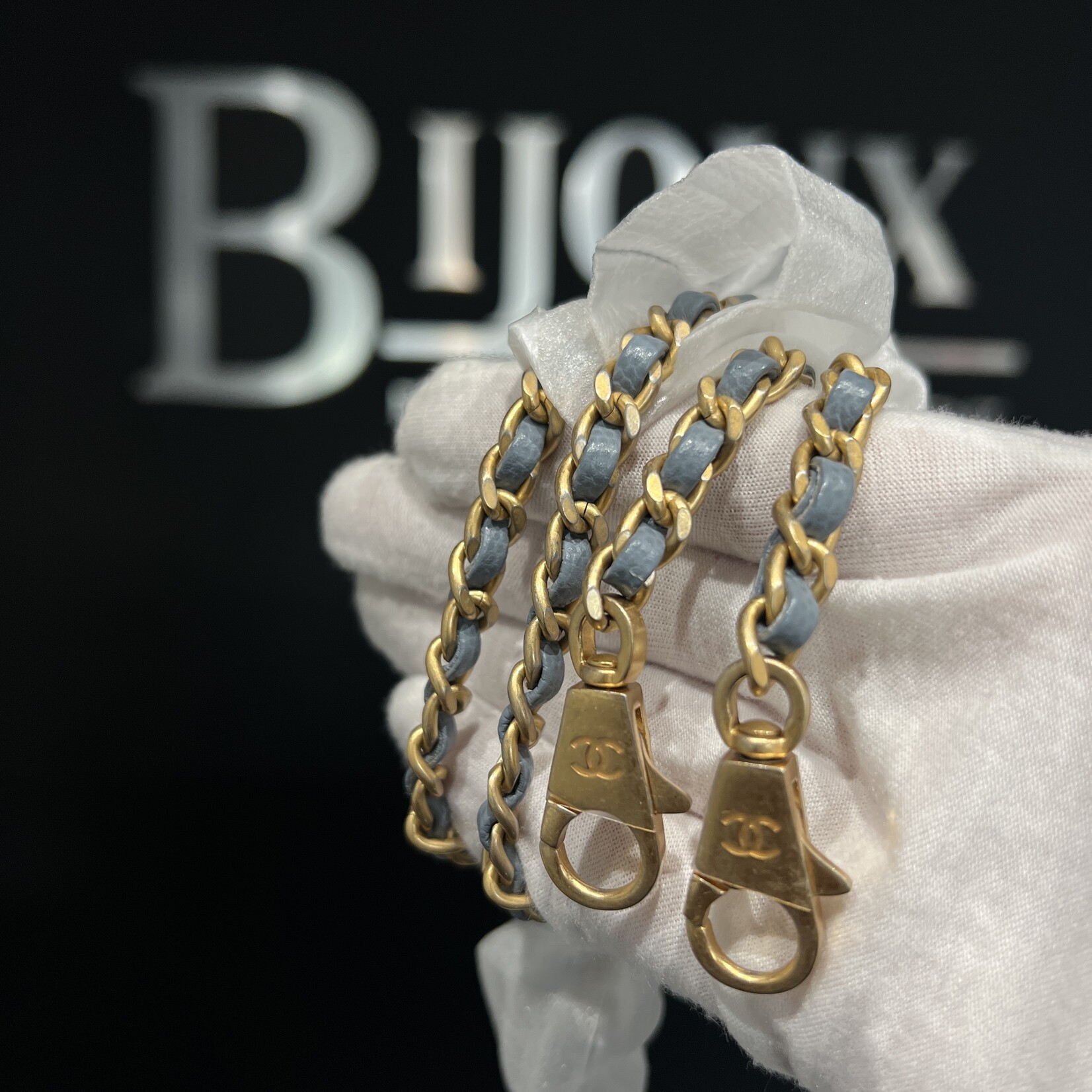 Chanel SOLD- Chanel Small Coco Handle Blue