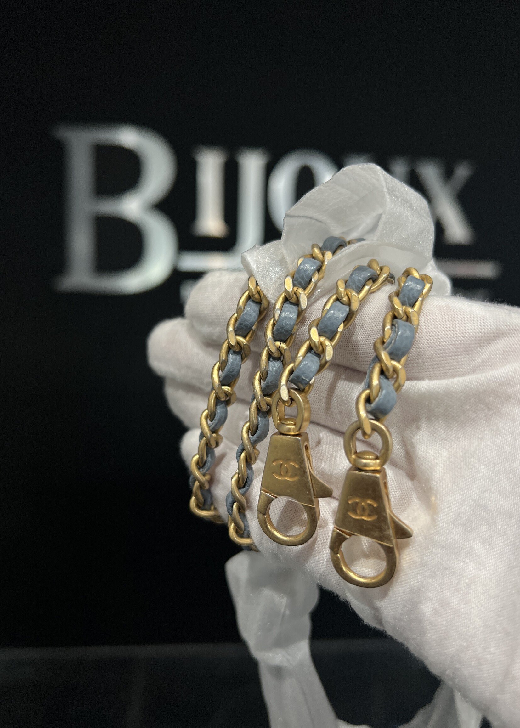 Chanel SOLD- Chanel Small Coco Handle Blue