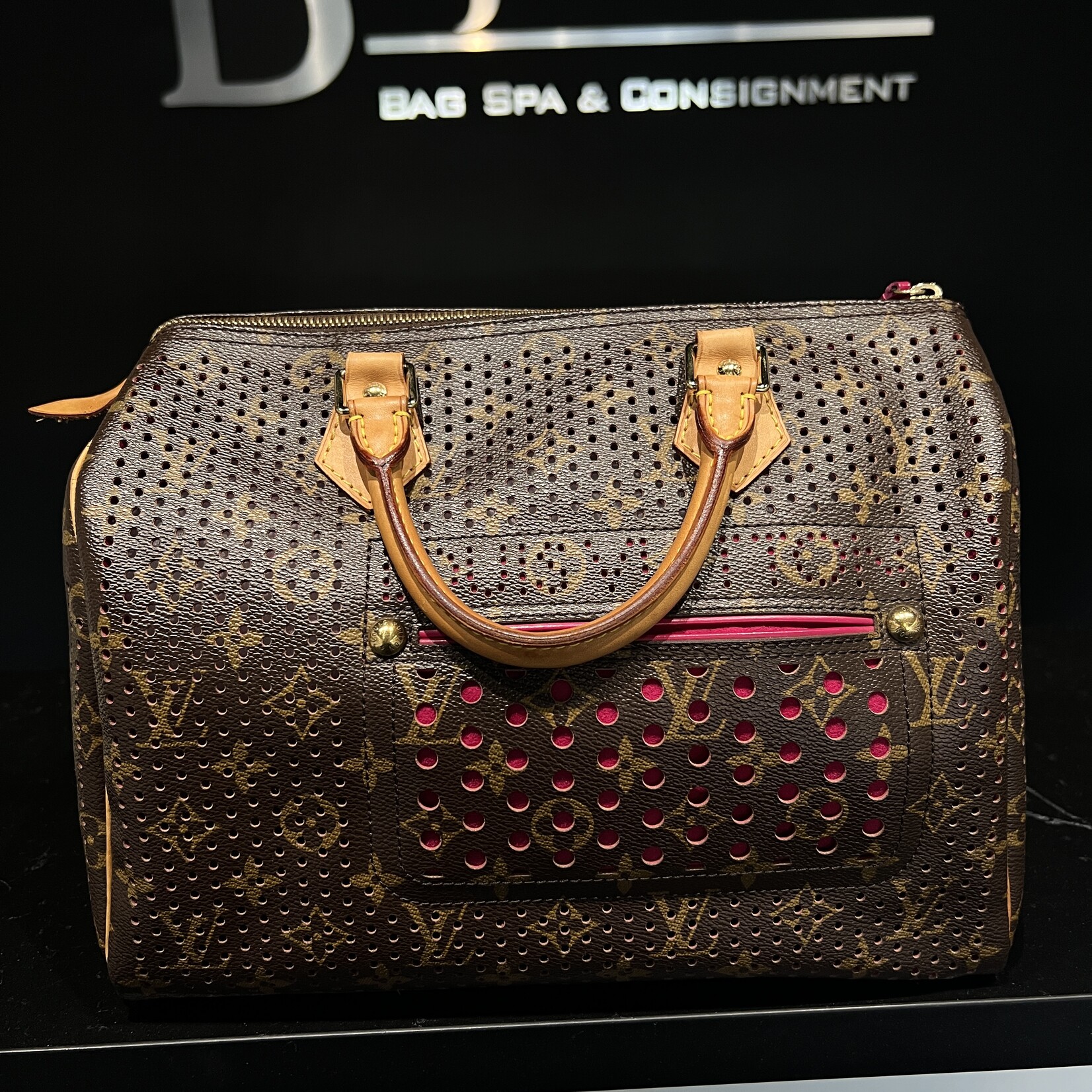 Louis Vuitton Louis Vuitton Perforated Speedy 30