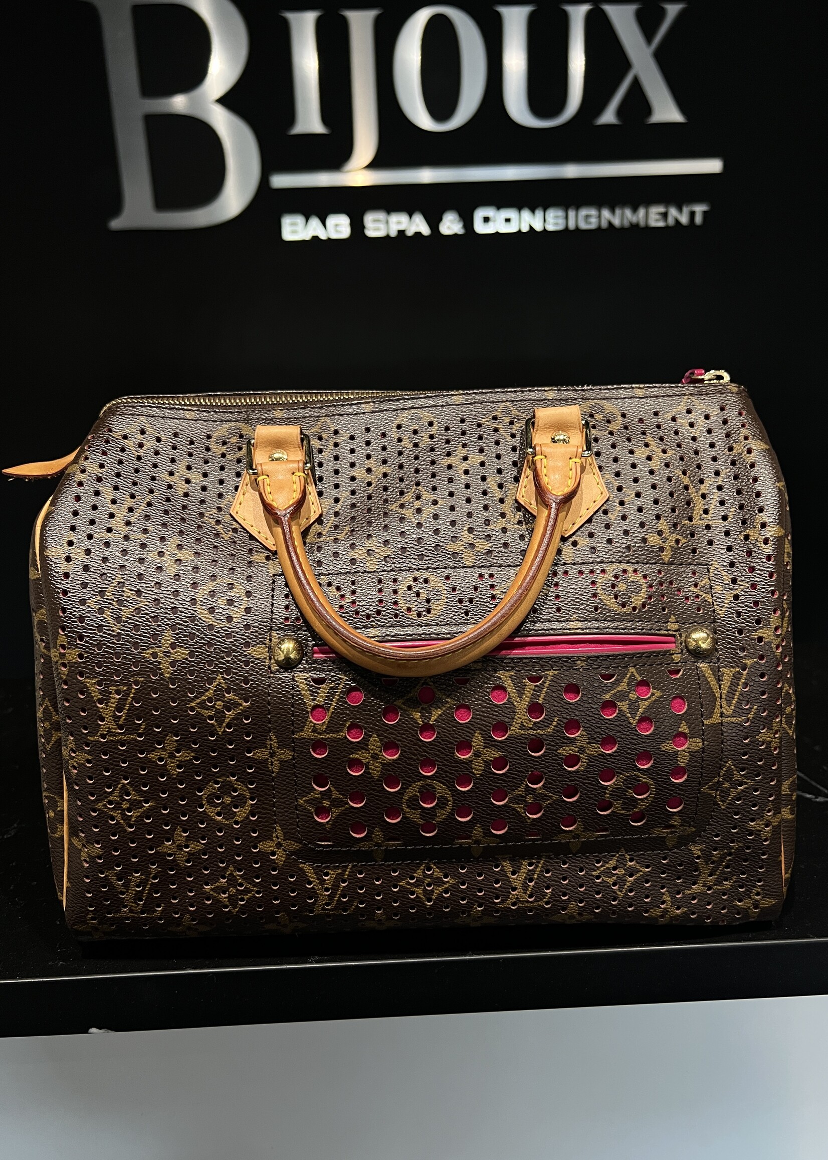 Louis Vuitton Louis Vuitton Perforated Speedy 30