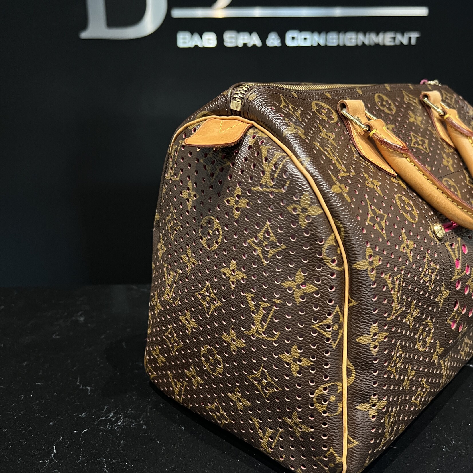 Louis Vuitton Louis Vuitton Perforated Speedy 30