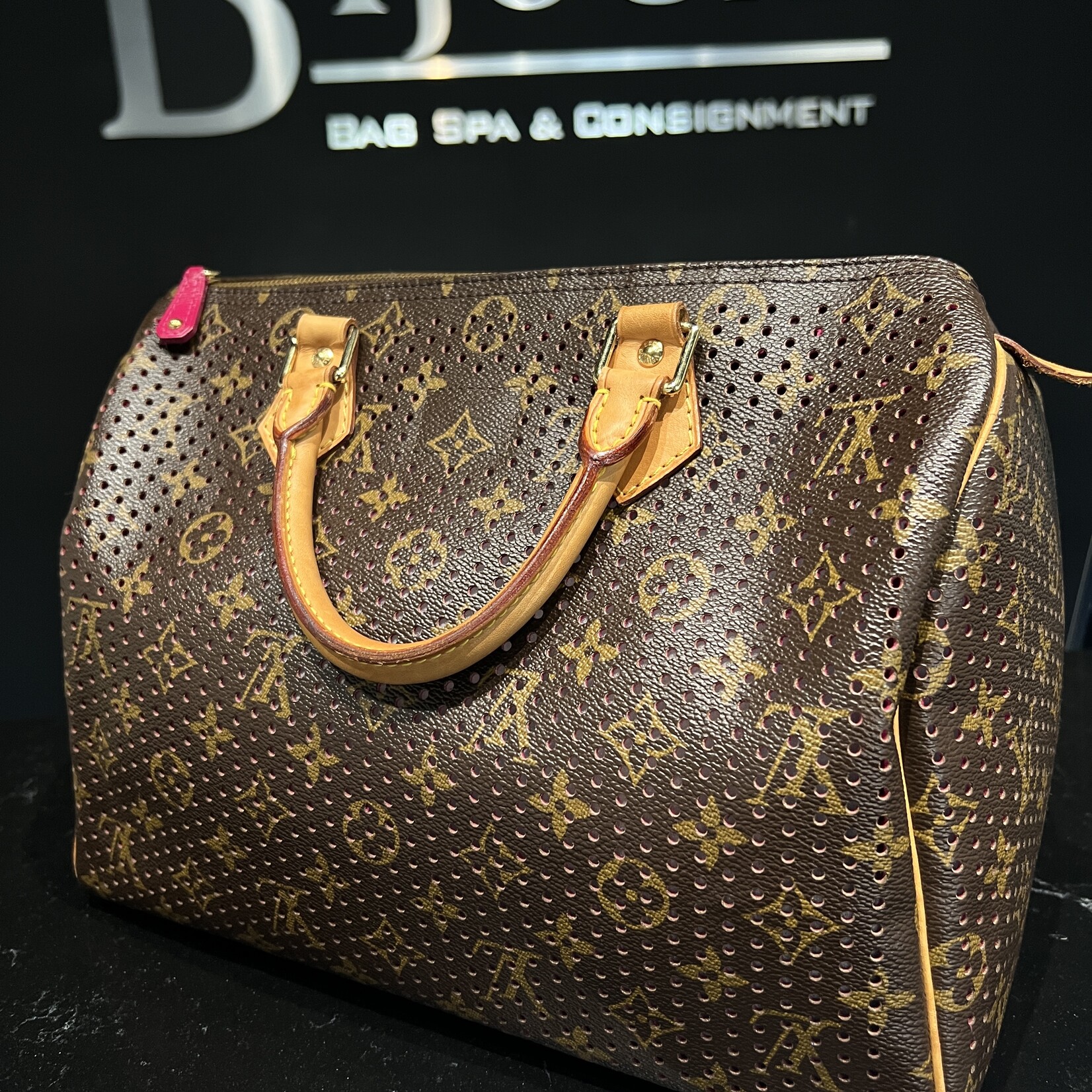 Louis Vuitton Louis Vuitton Perforated Speedy 30