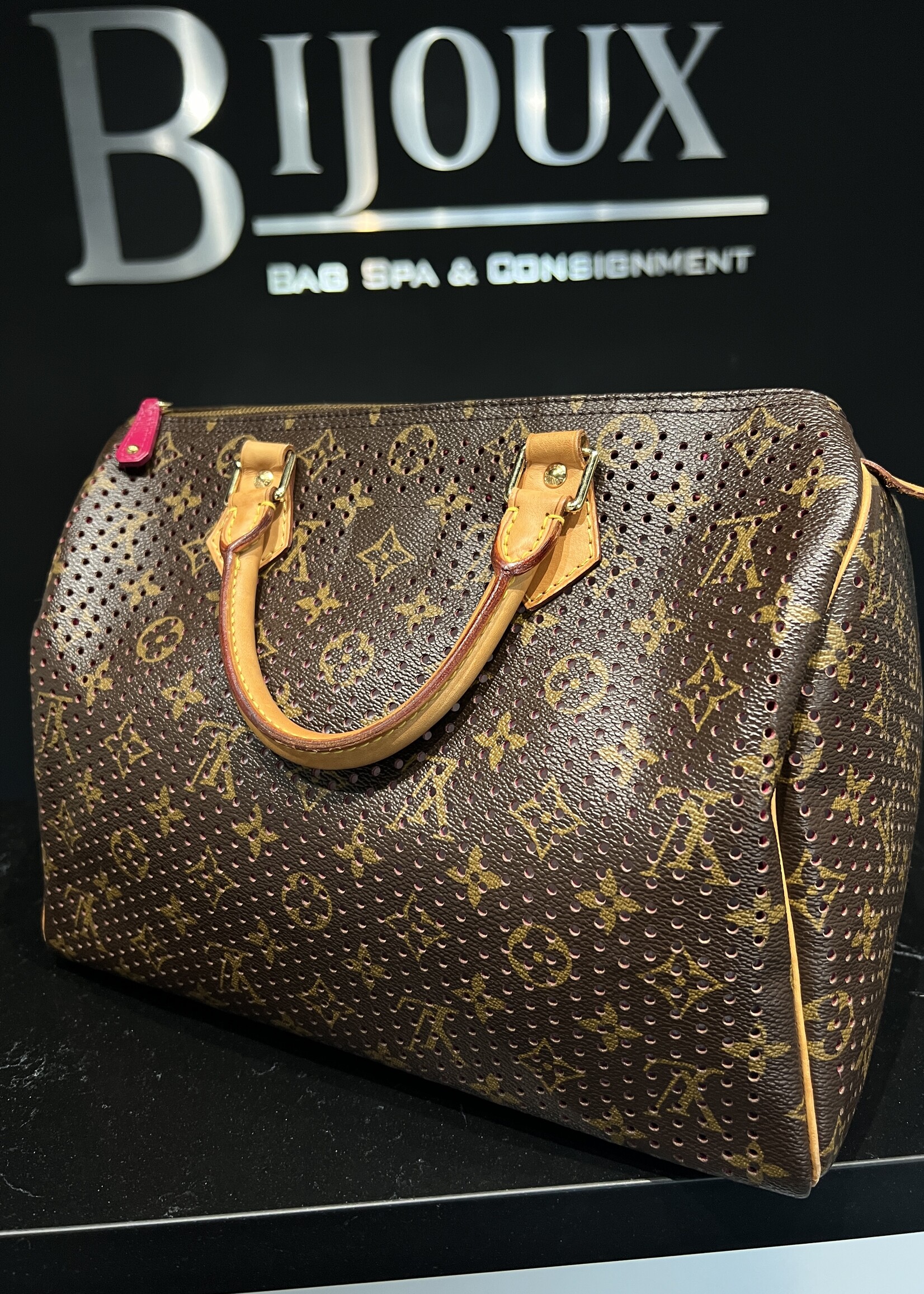 Louis Vuitton Louis Vuitton Perforated Speedy 30