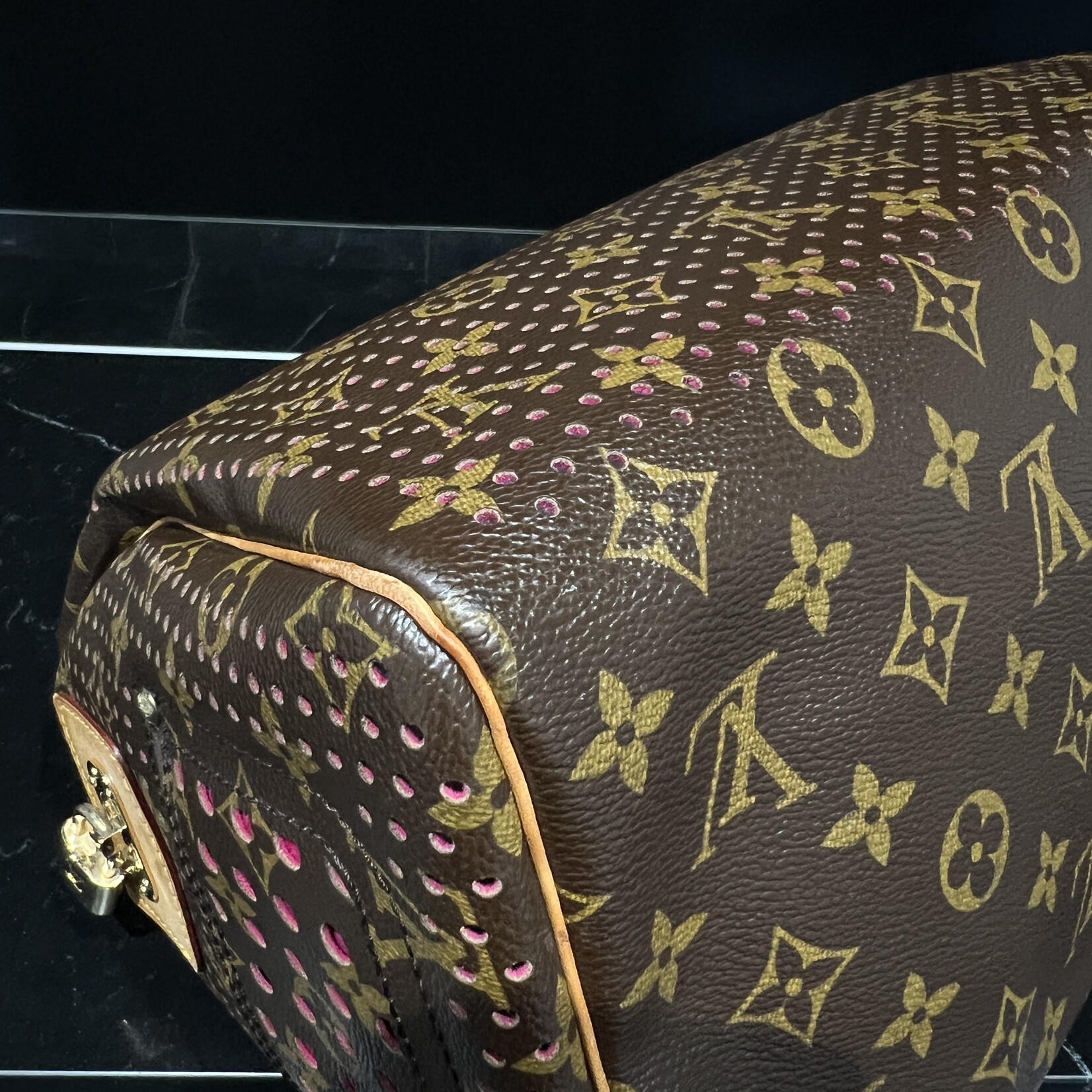 Louis Vuitton Louis Vuitton Perforated Speedy 30
